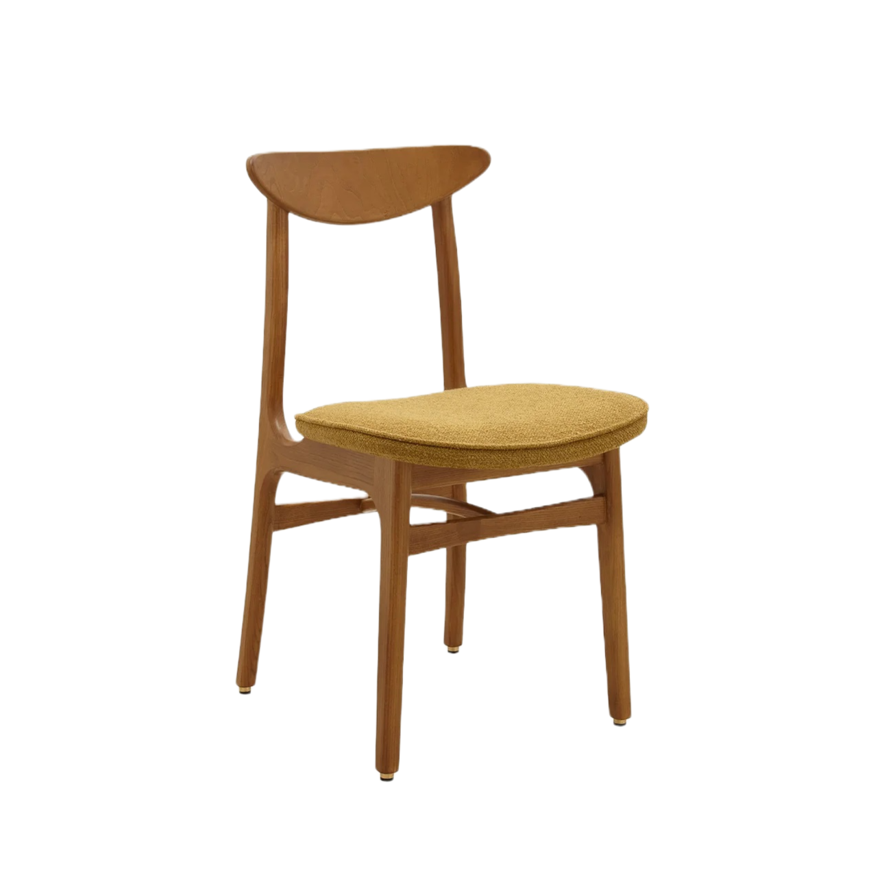 Krzesło 200-190 MIX żółty w tkaninie Boucle Mustard 366 concept    Eye on Design