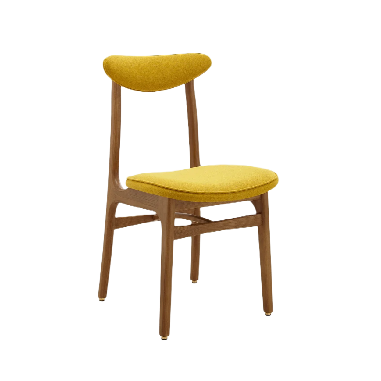Krzesło 200-190 żółty w tkaninie Wool Mustard 366 concept    Eye on Design