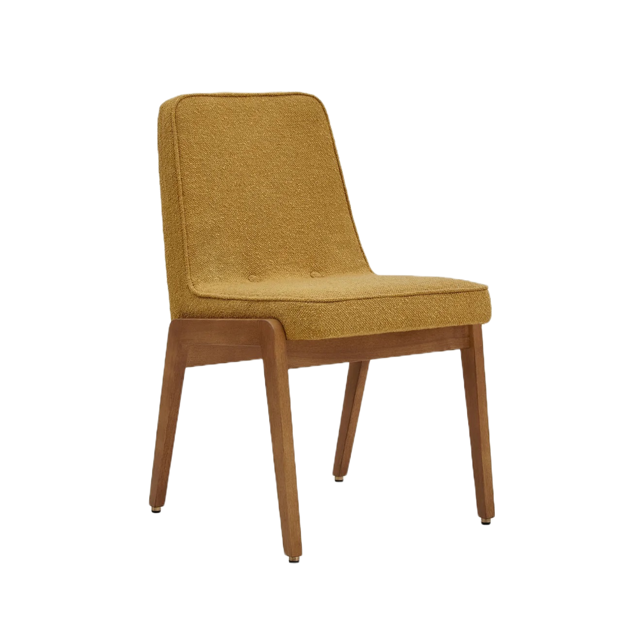 Krzesło 200-125 VAR żółty w tkaninie Boucle Mustard 366 concept    Eye on Design