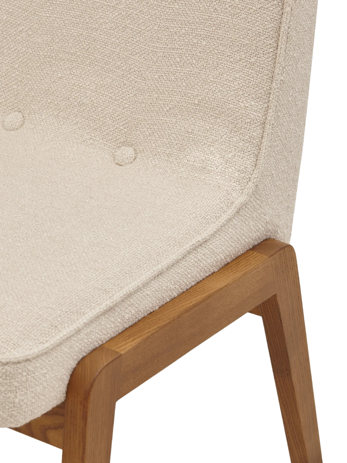 Krzesło 200-125 VAR beżowy w tkaninie Boucle Creme 366 concept    Eye on Design