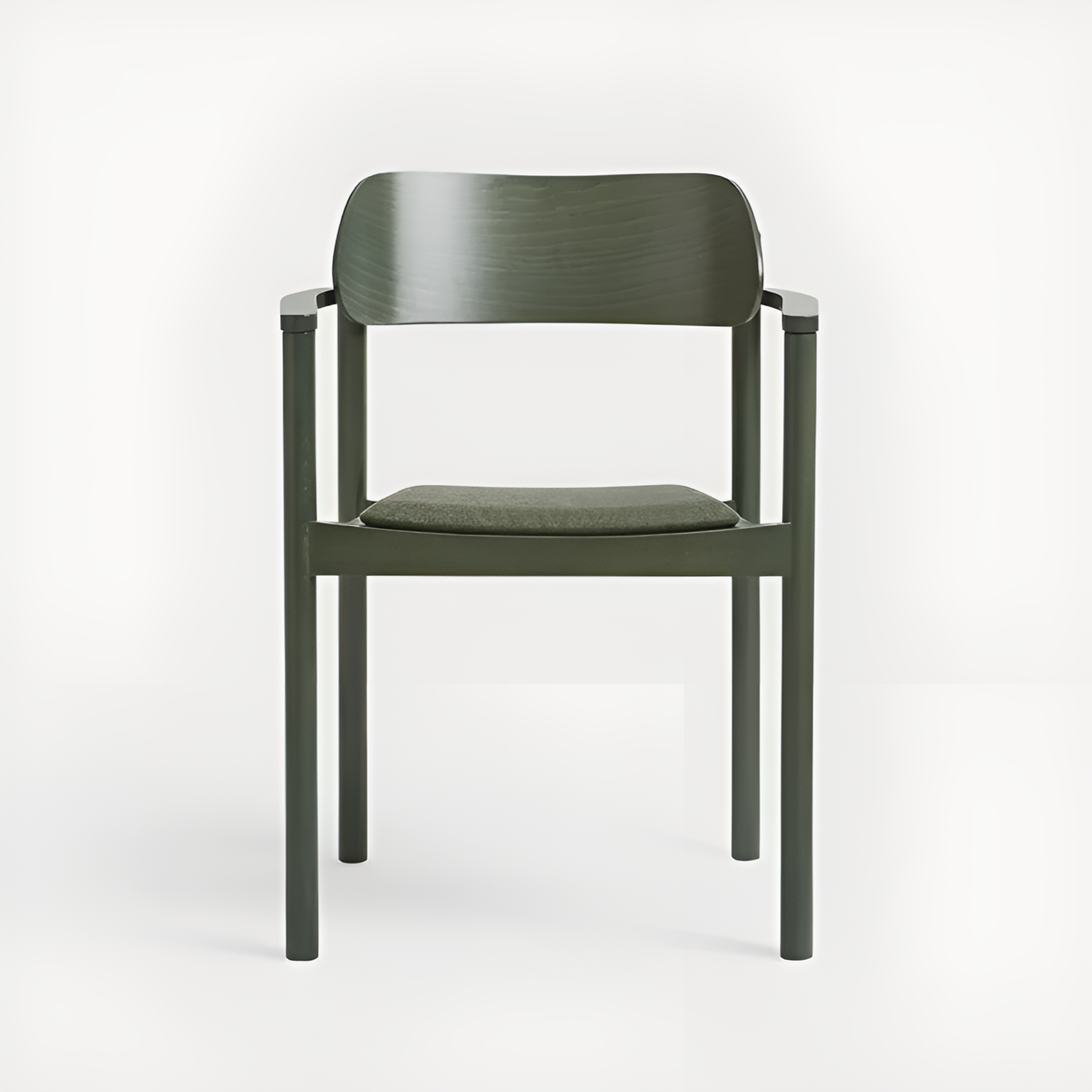Krzesło z podłokietnikami NIMM B-4590 drewno bukowe