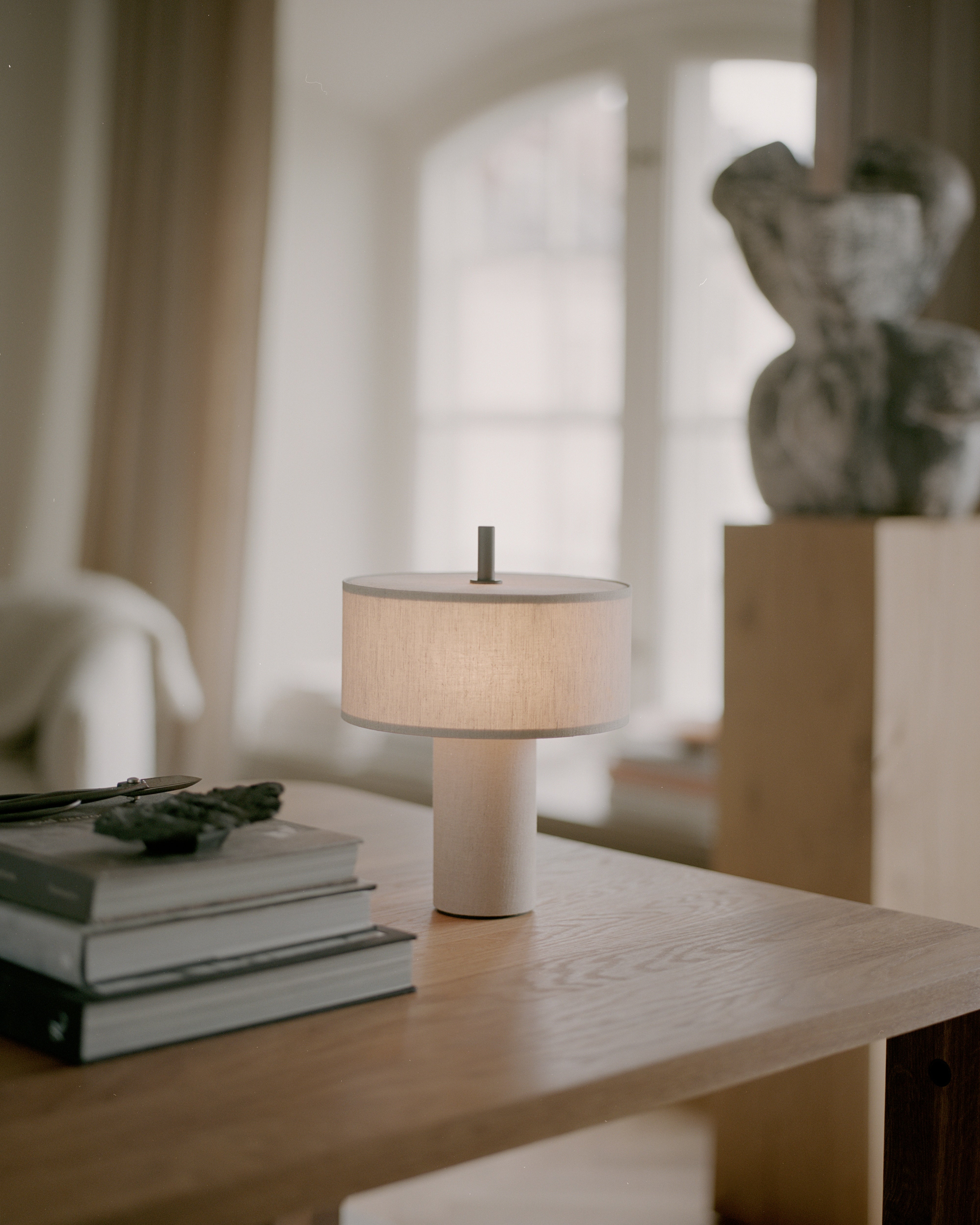 Lampa przenośna MARGIN beżowy