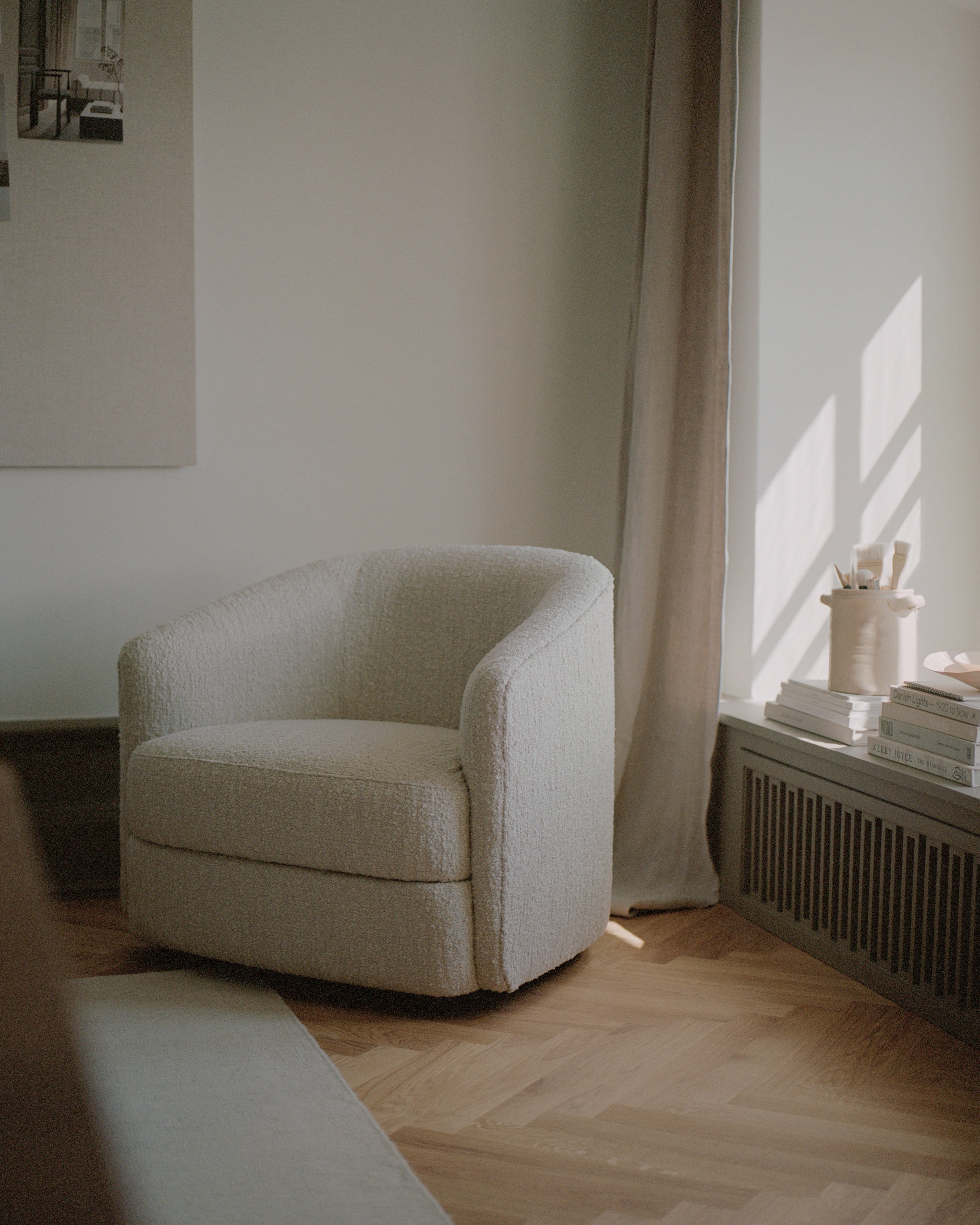 Upholstered Covent armchair