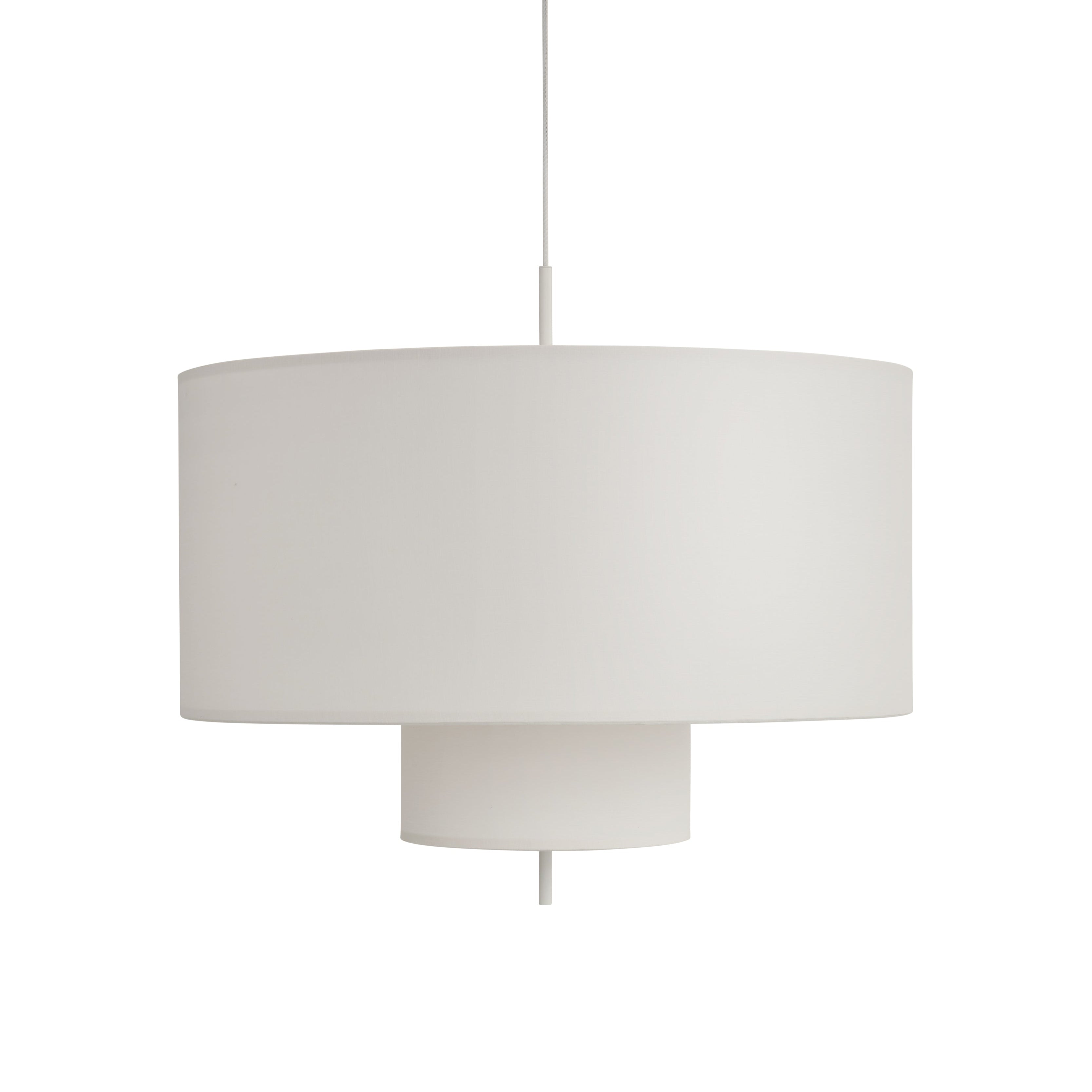 Beige margin hanging lamp