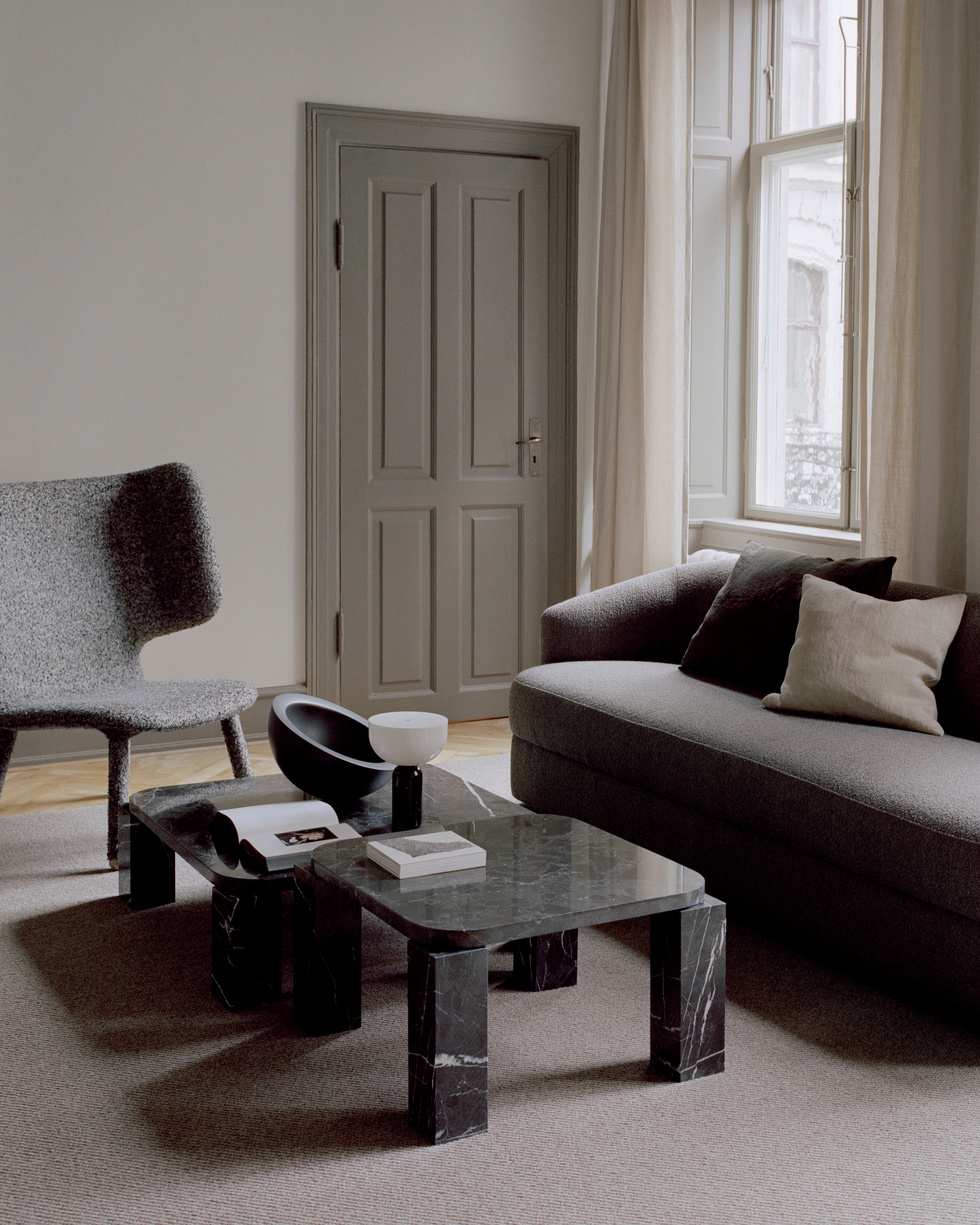 Sofa 3-osobowa COVENT Nevotex Barnum Dark Taupe 10 ciemnoszary