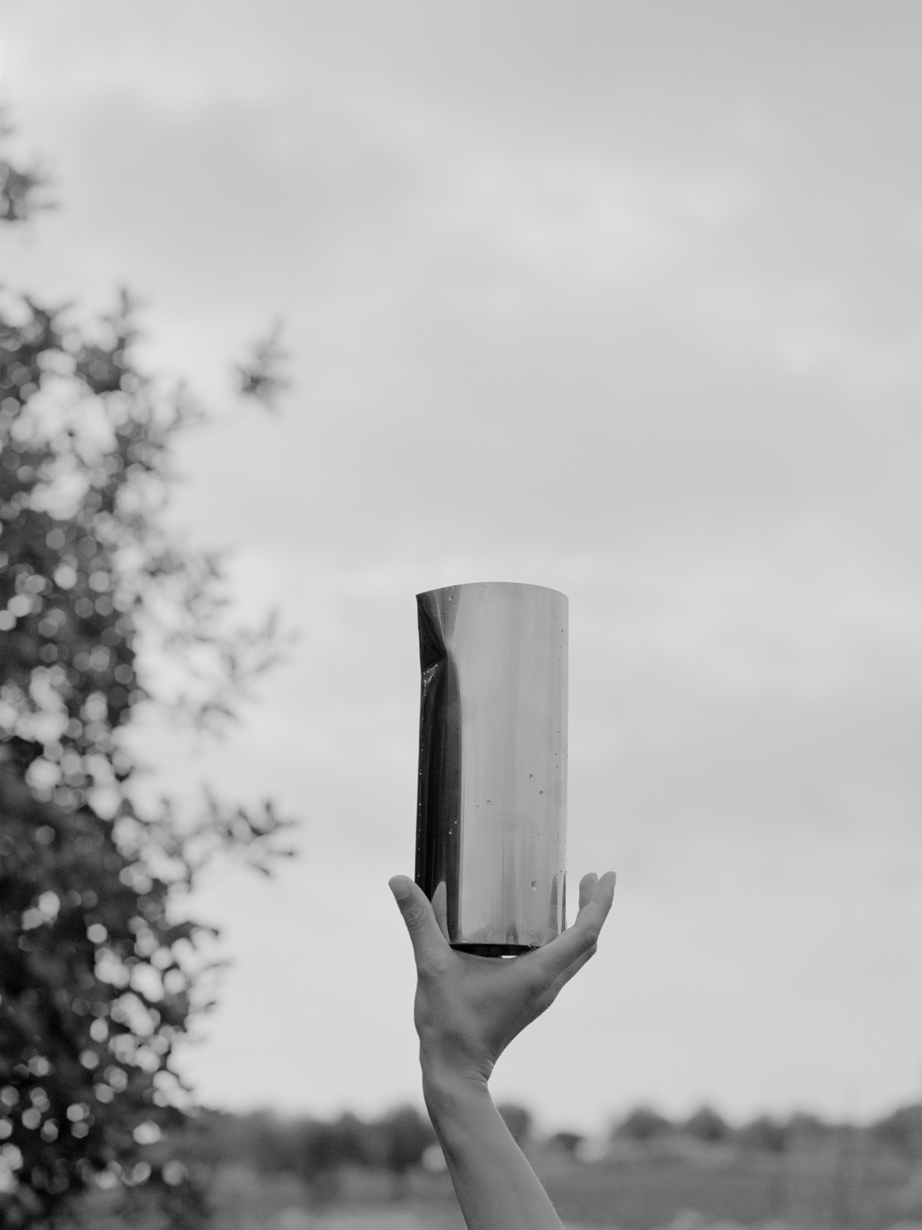 Silver pleat jug