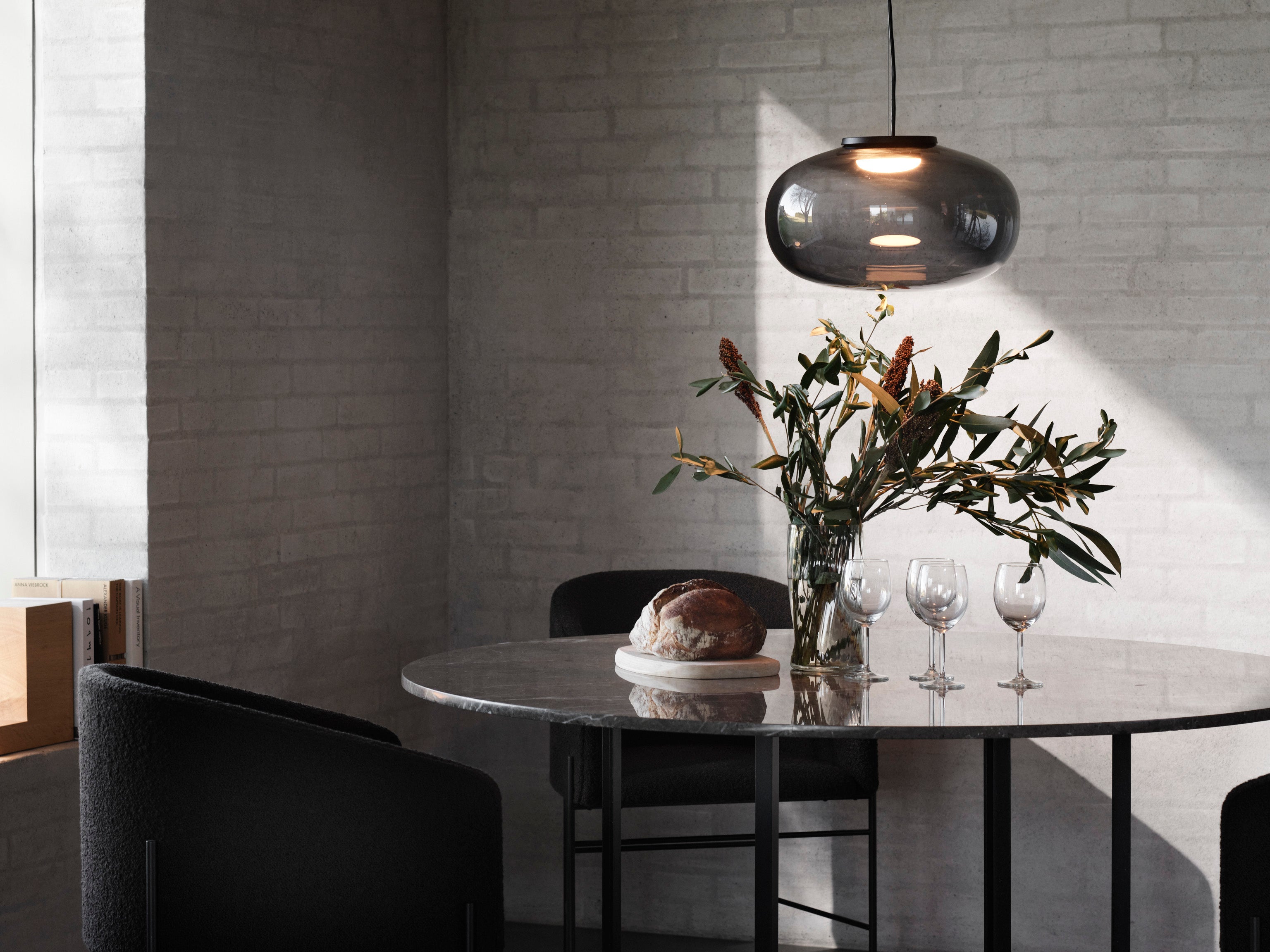 Hanging lamp Karl Johan Glass Dymione