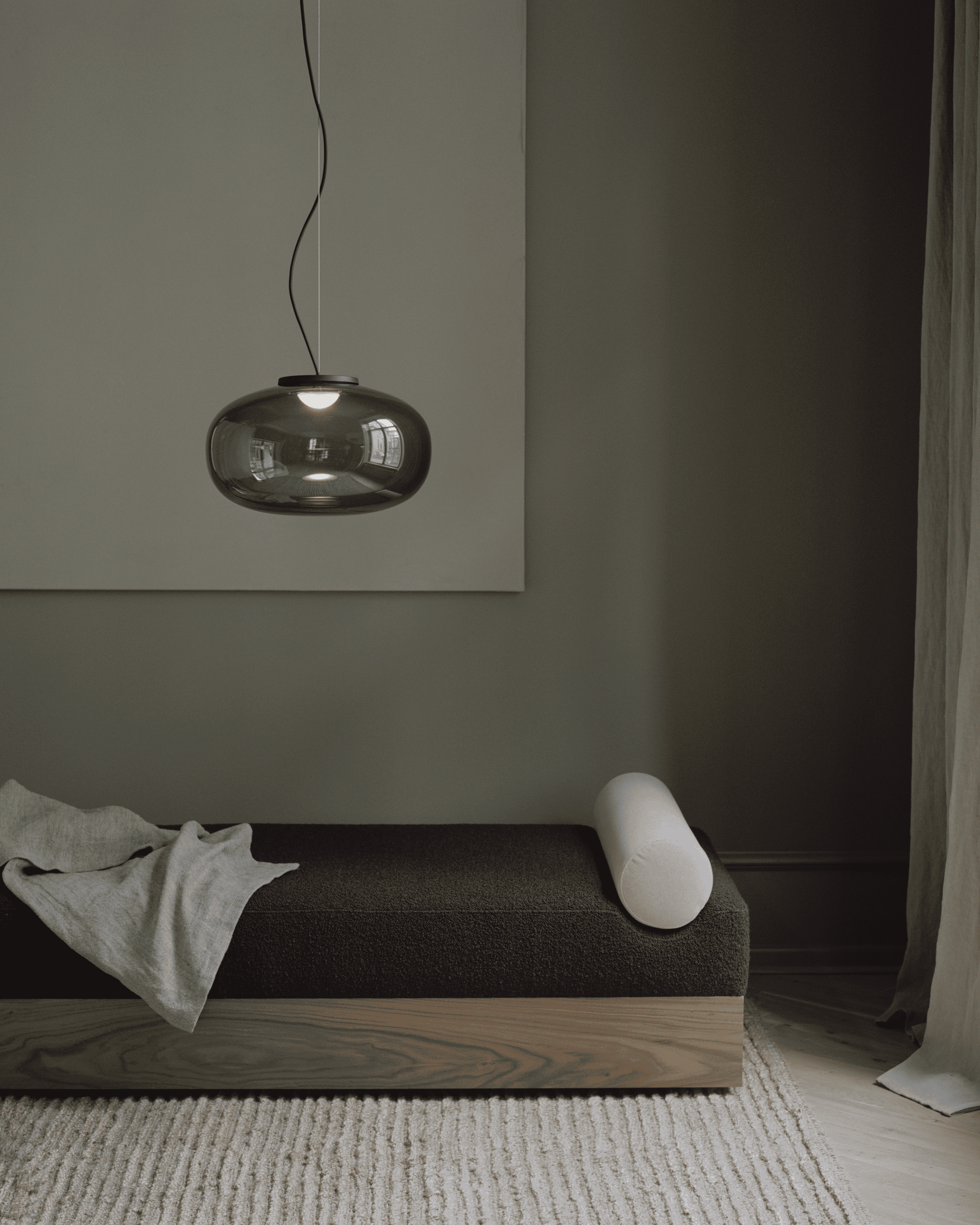 Hanging lamp Karl Johan Glass Dymione