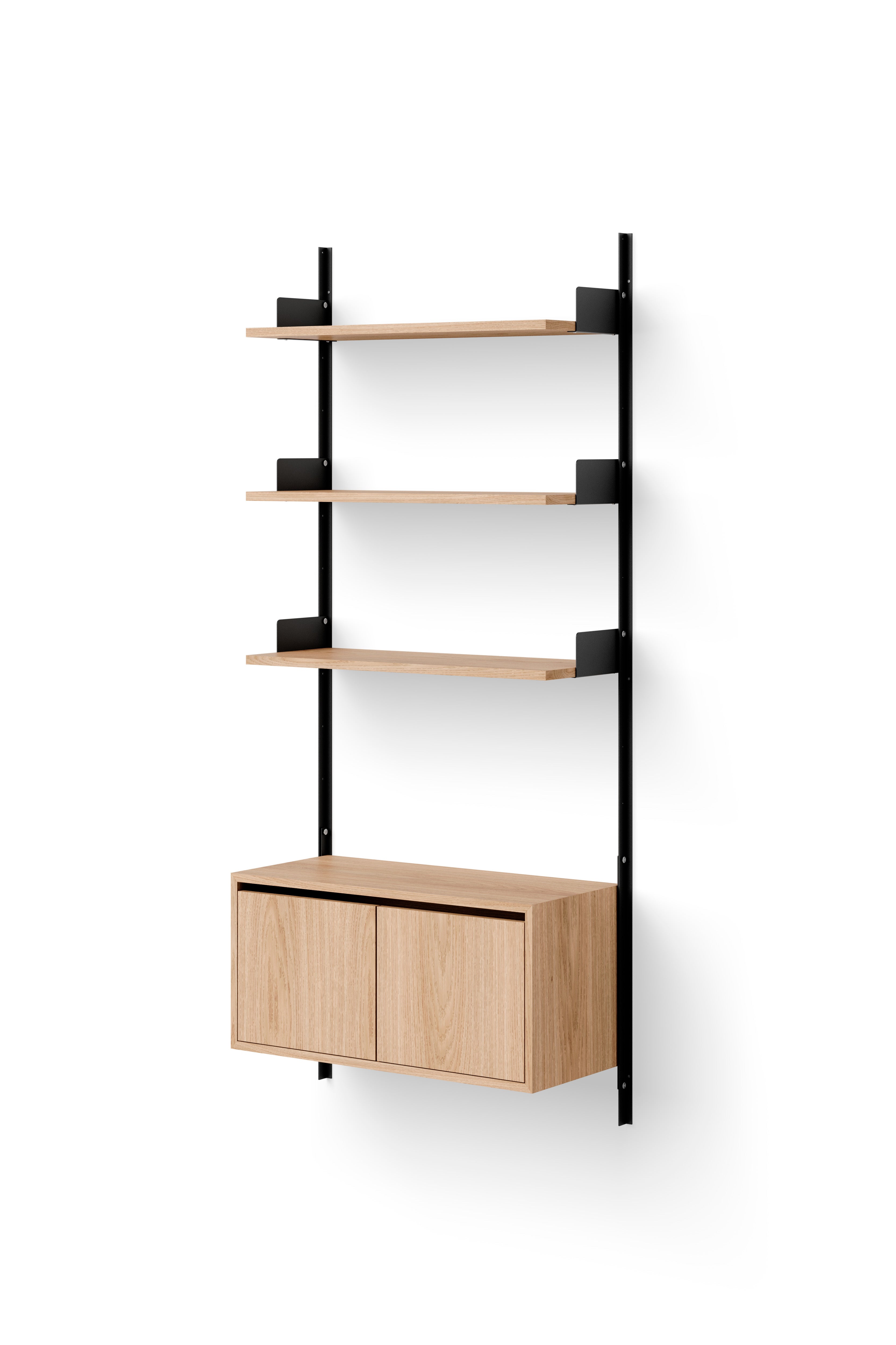 Hanging cabinet with the door New Works Oak Veneer