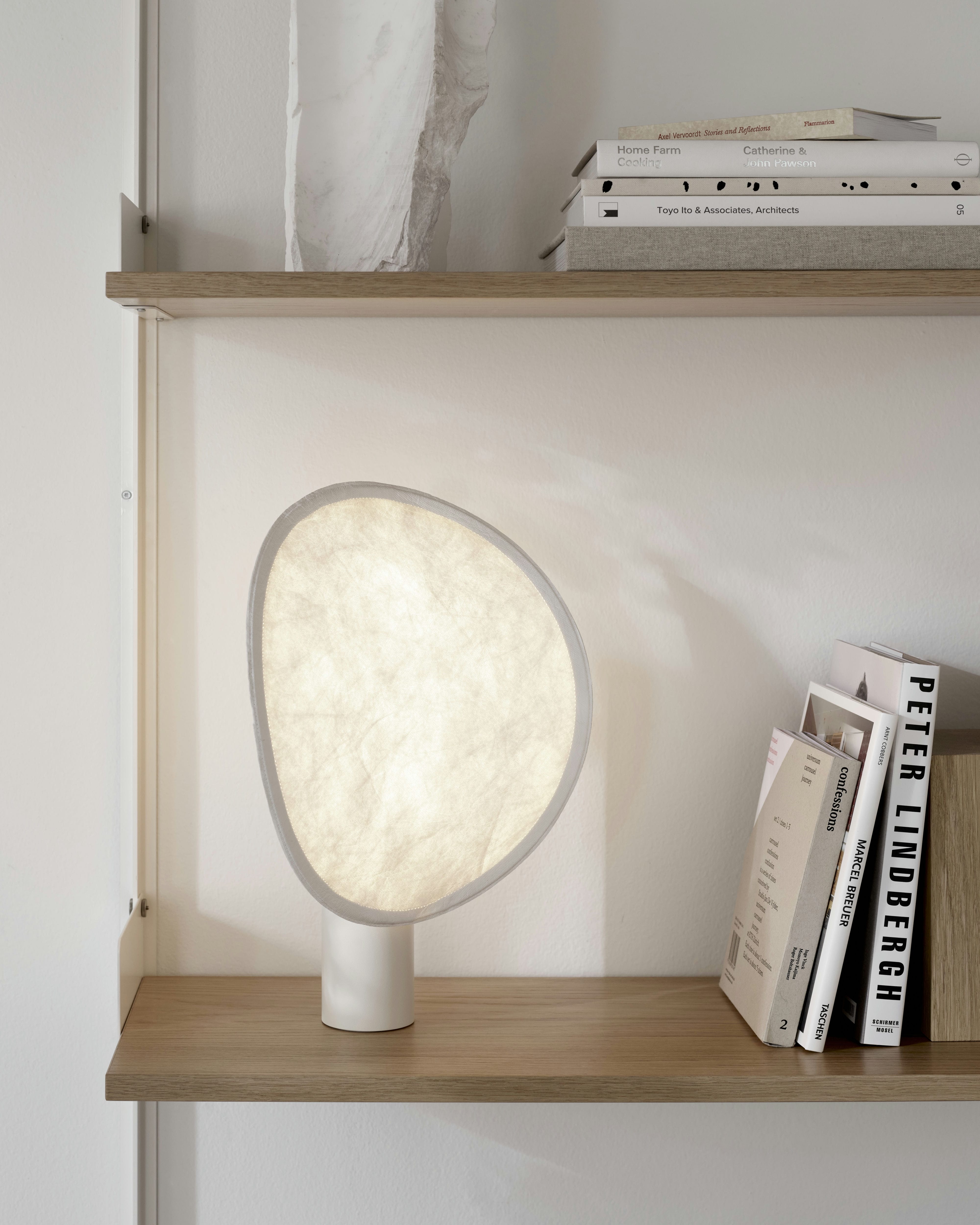 Lampa przenośna TENSE biała podstawa