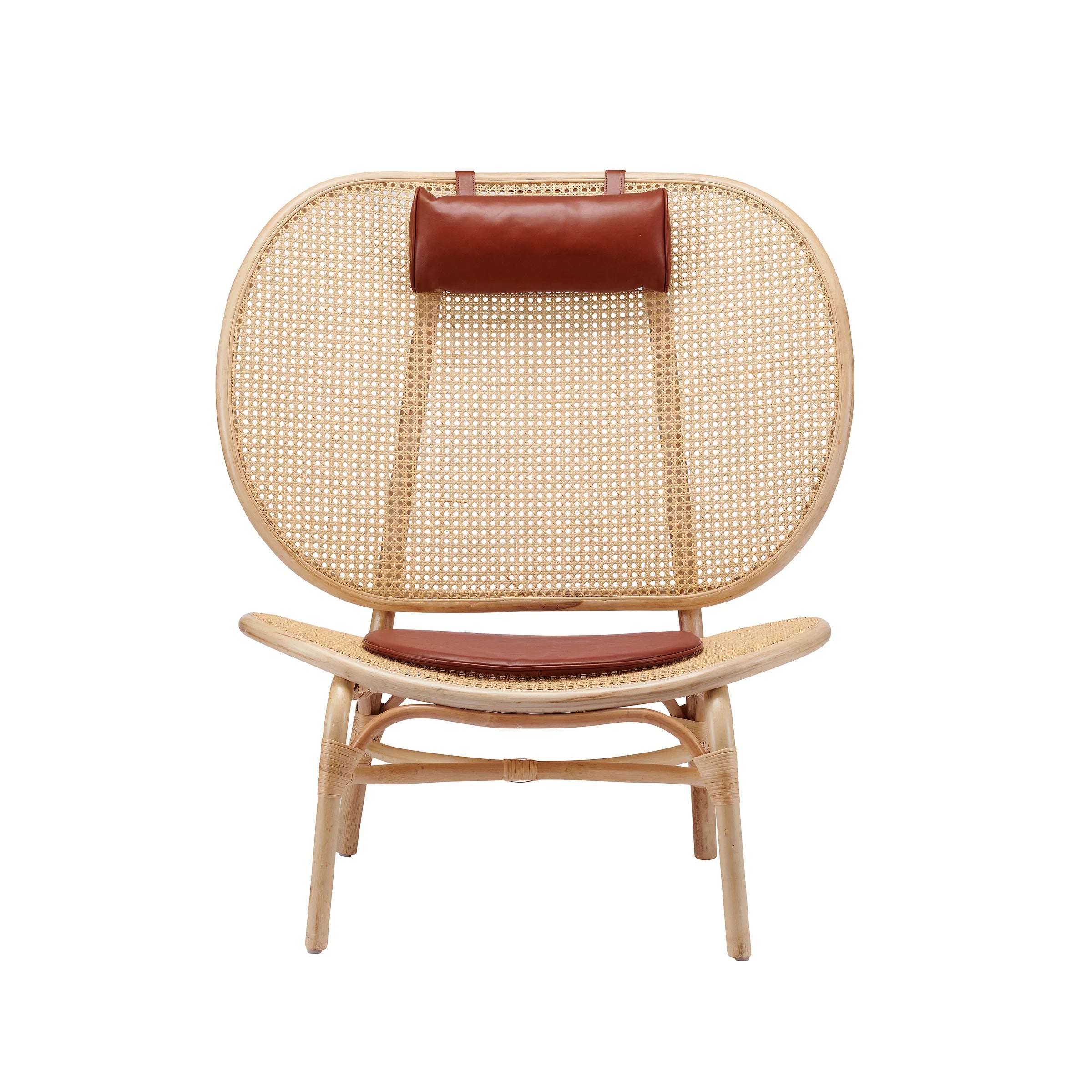 Fotel NOMAD bambusowy z rattanem NORR11    Eye on Design