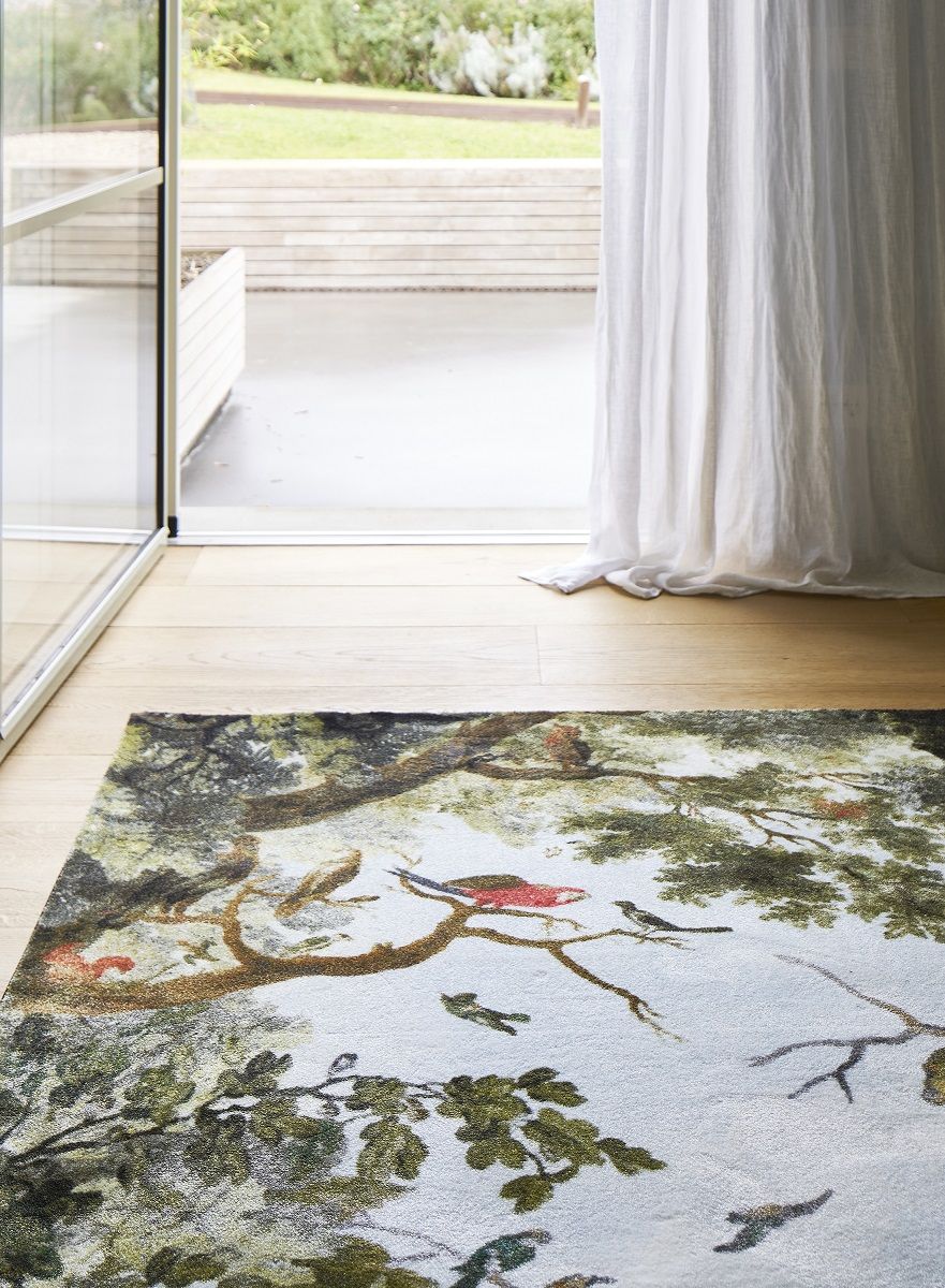 TERRA green rug