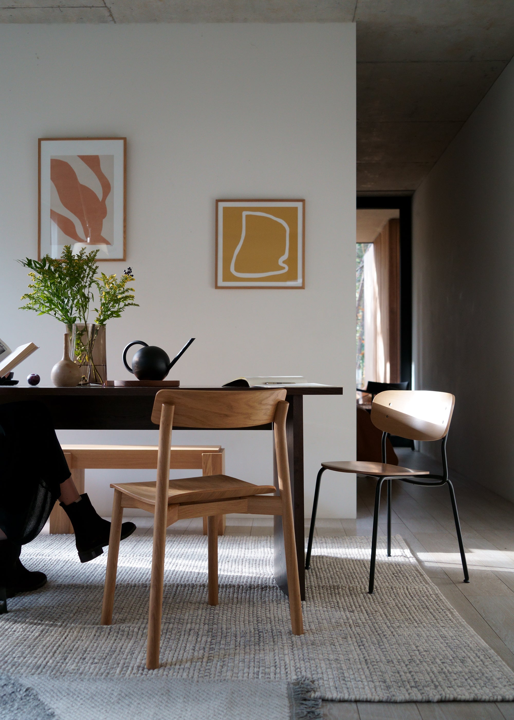 ARCHE chair oak wood
