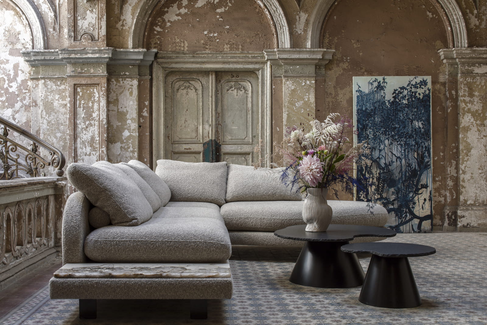 Stolik kawowy GALET GRANIT Rosanero    Eye on Design