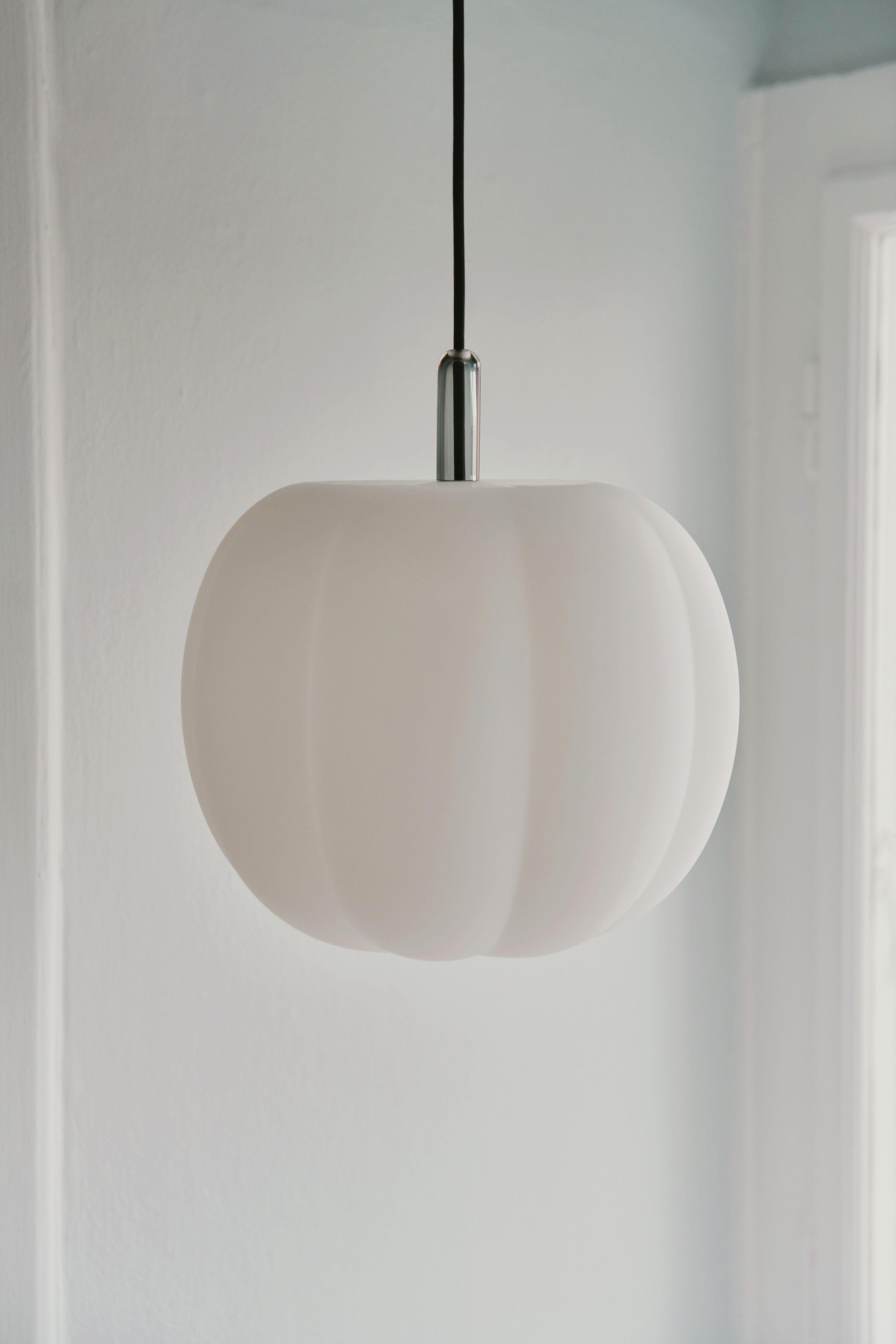 Peo -smoked glass hanging lamp