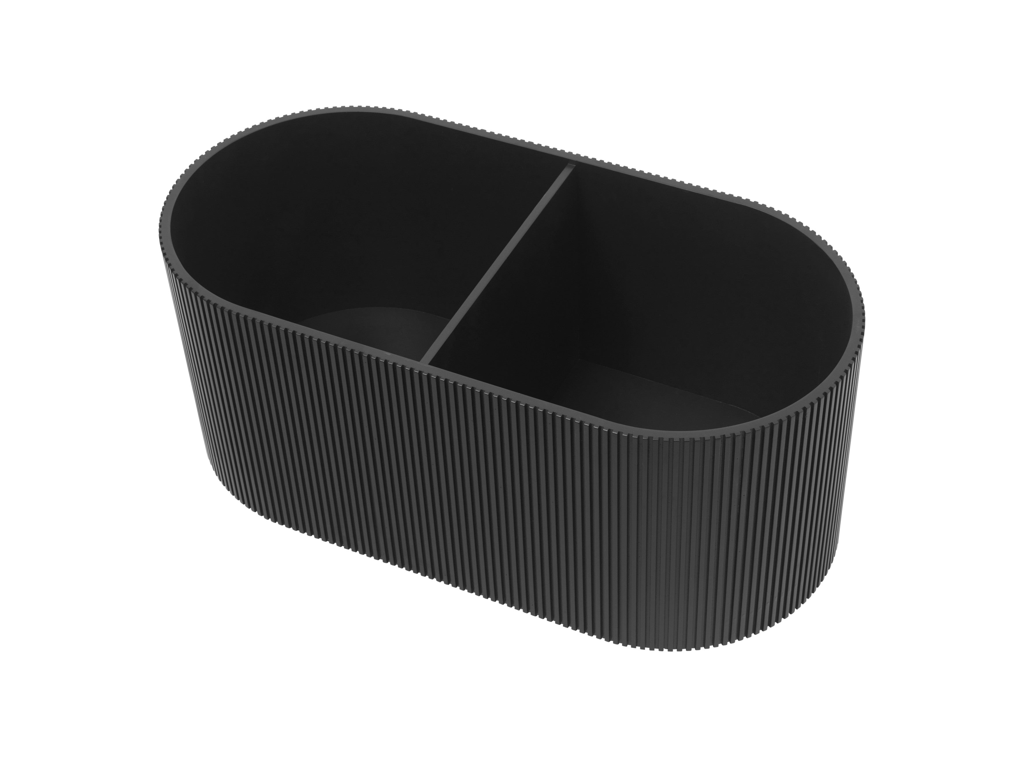 PODIA Couchtisch, schwarzes Eschenfurnier 