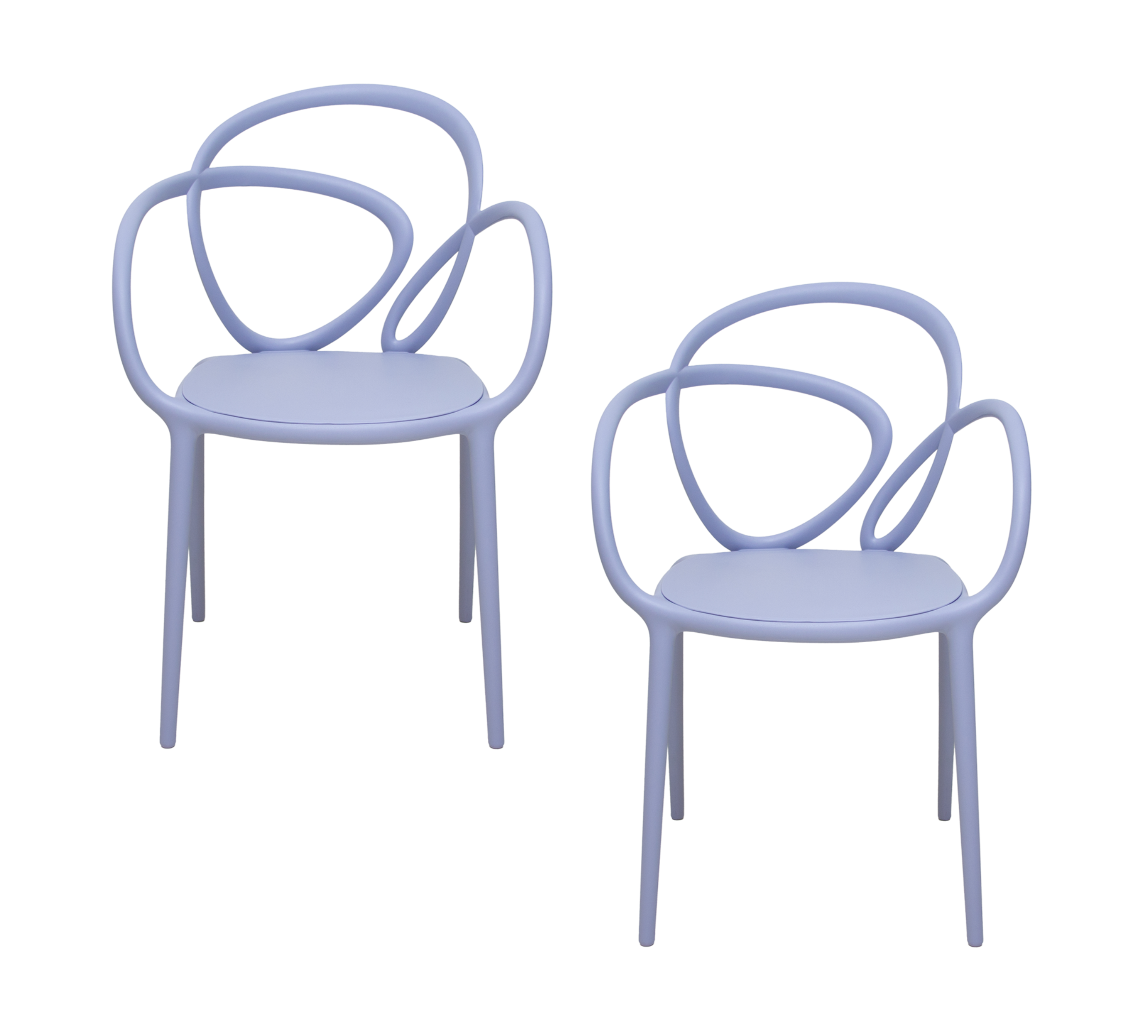 LOOP chair set blue