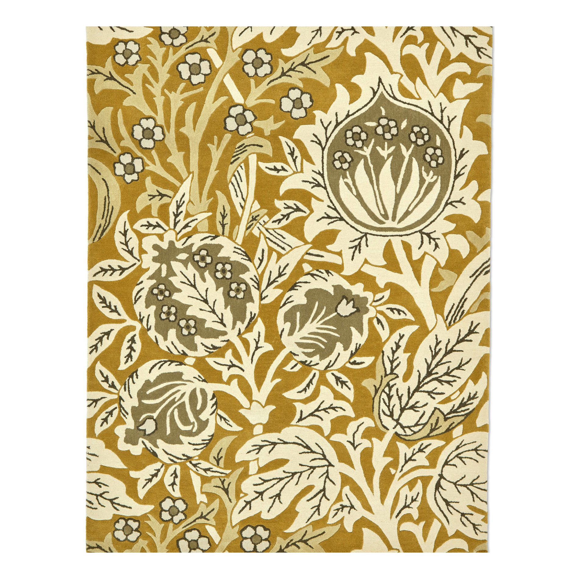 MOREW ELMCOTE GOLD gelber Teppich 