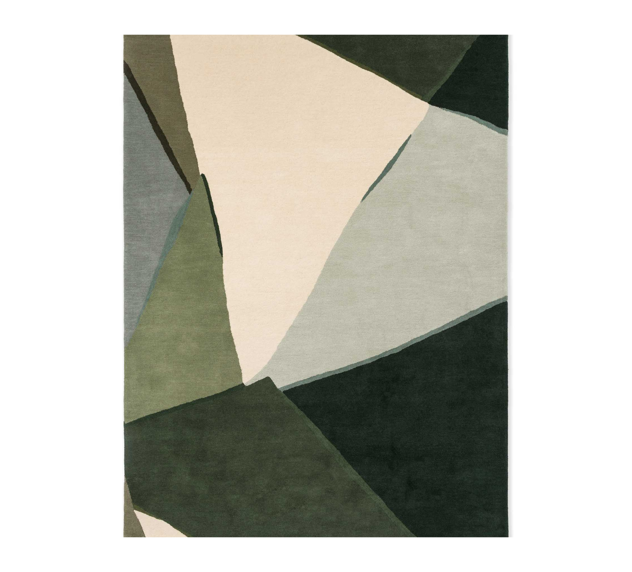 Teppich SUMI REFLECT FERN PISTACHIO beige-grün [Klaudia] [Amelia spr]