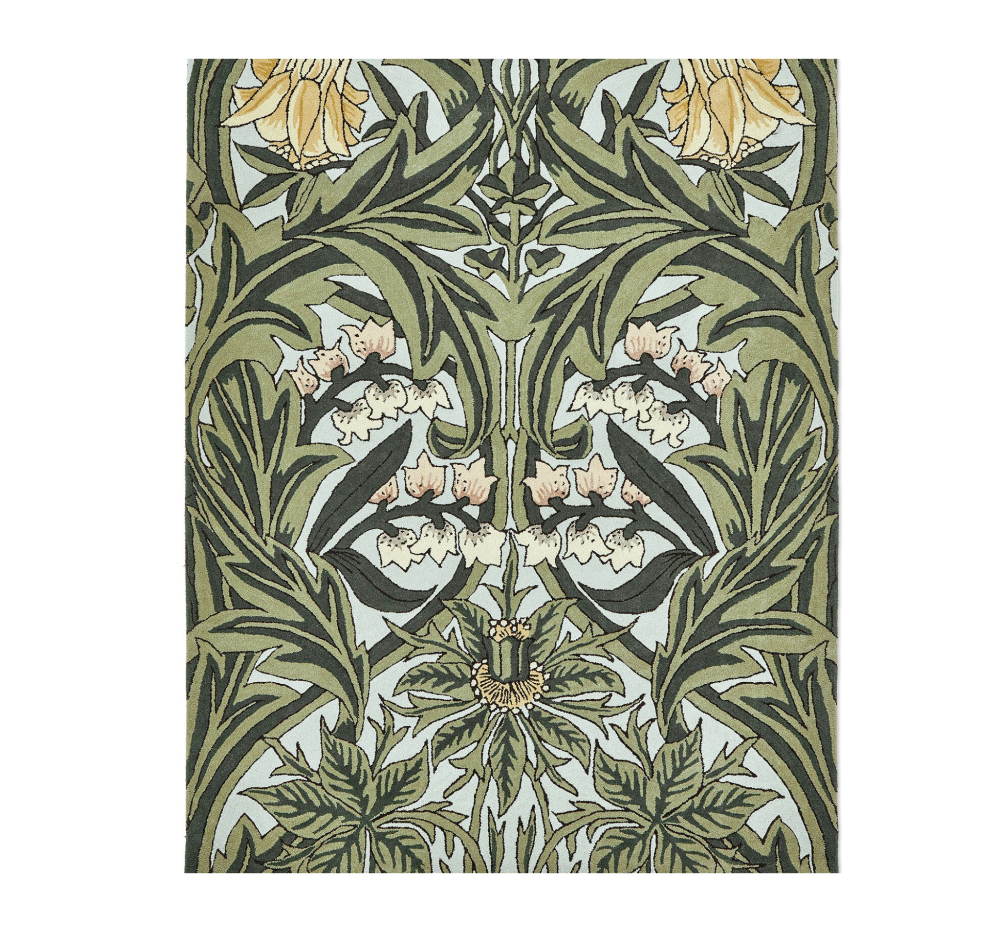 Dywan MOREW - BLUEBELL LEAFY ARBOUR zielony