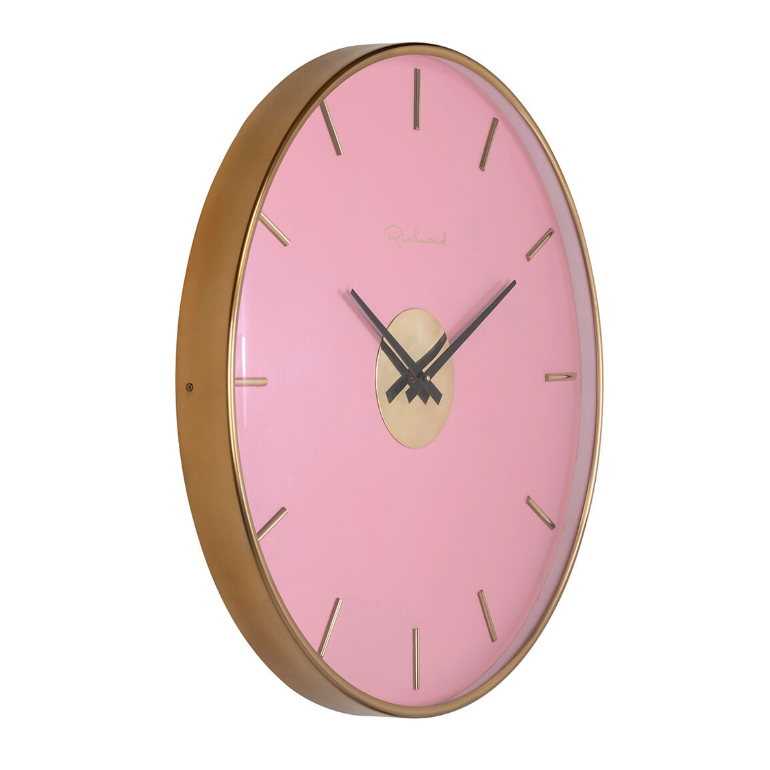 Zegar ścienny QUINCY różowy Richmond Interiors    Eye on Design