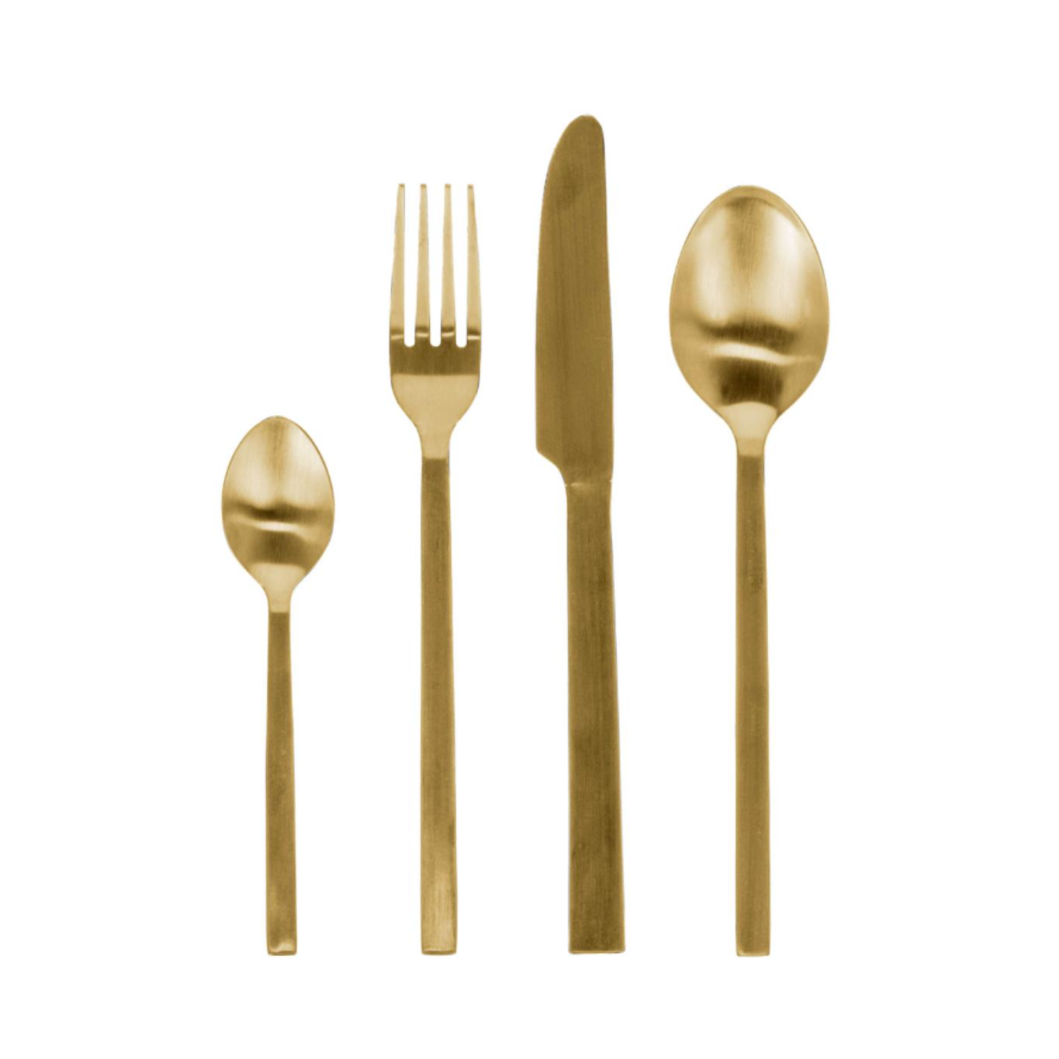 Keld gold cutlery set