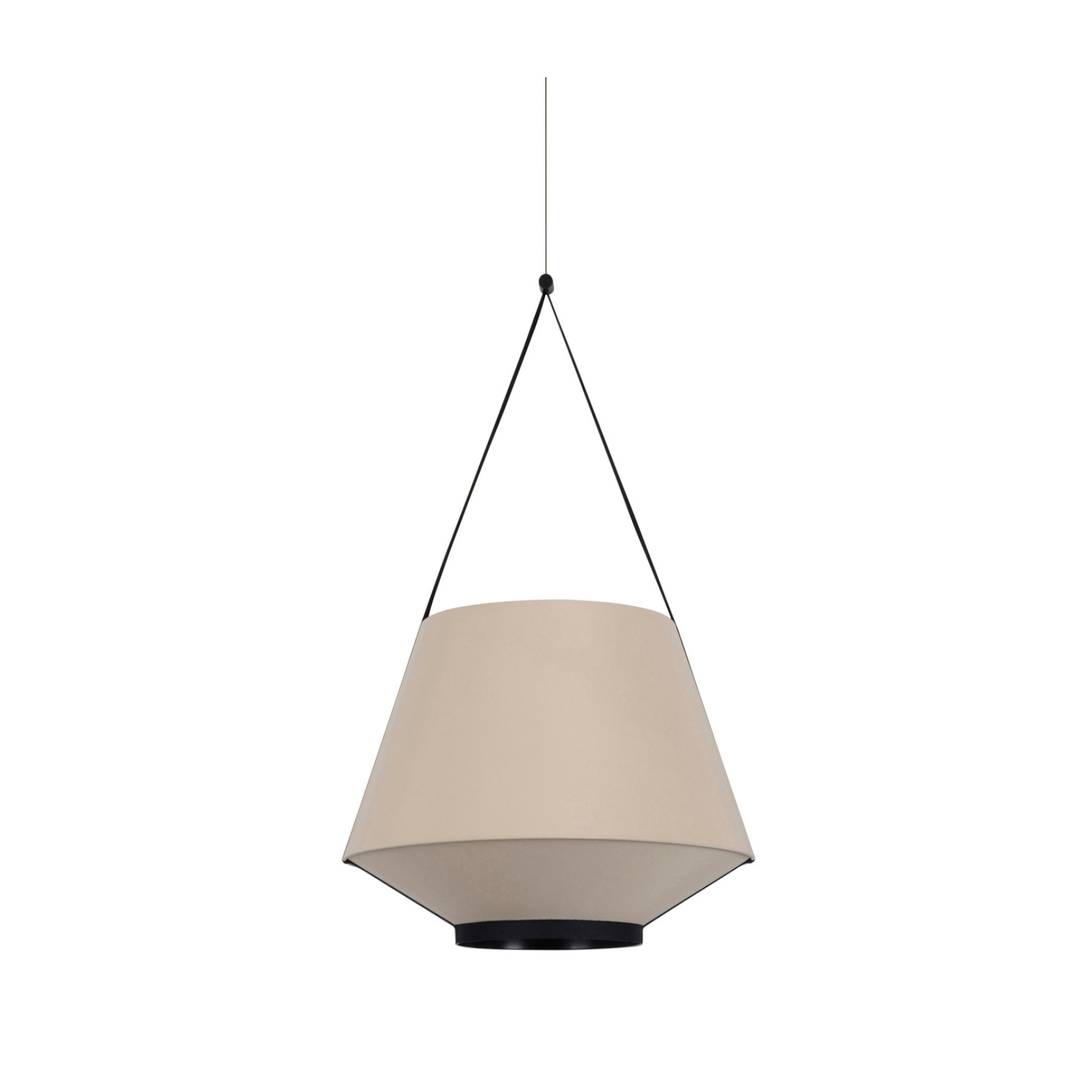 Carrie Beige Hanging Lampe