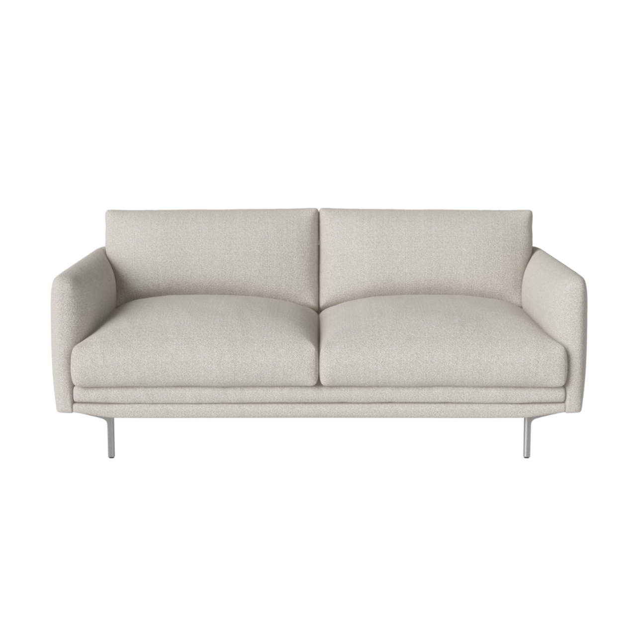 2-Personen-Sofa-Lomi-Metallbasis