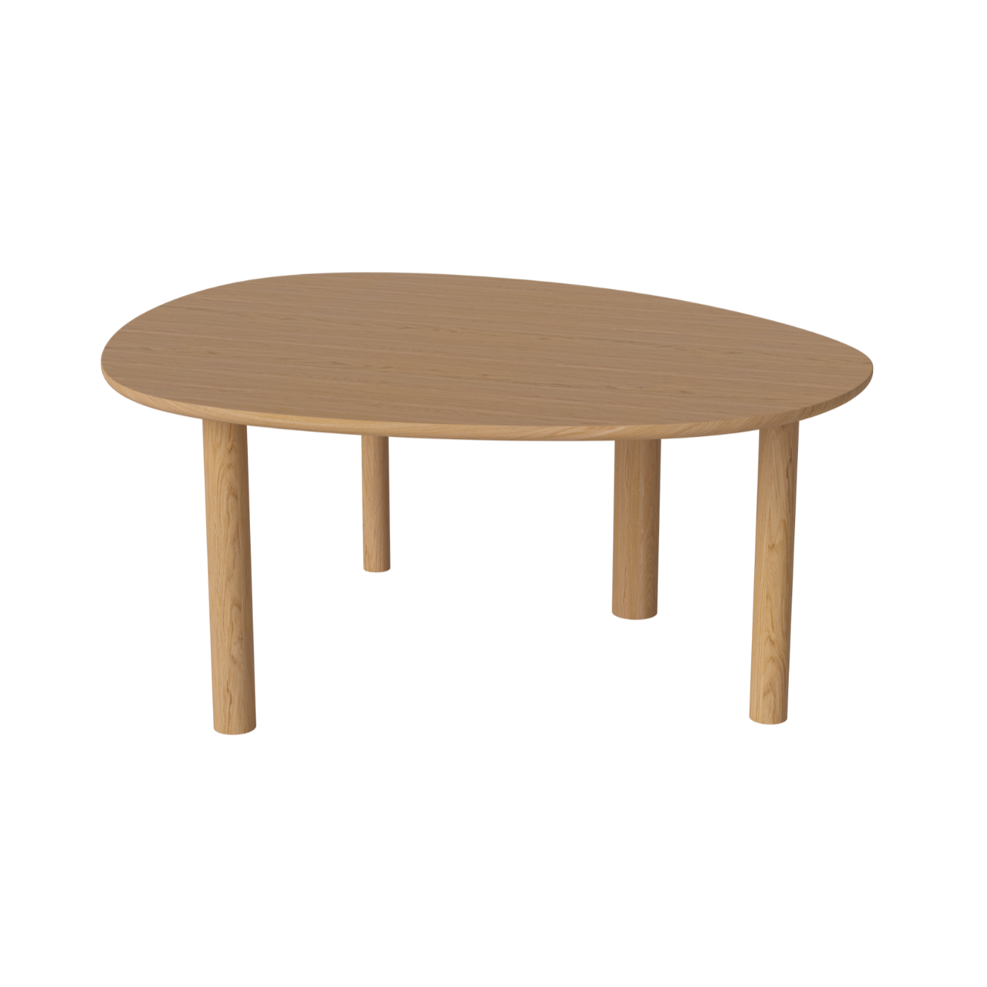 Latal oak wood table