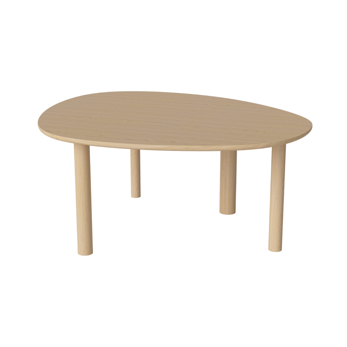 Latek table Belted oak wood