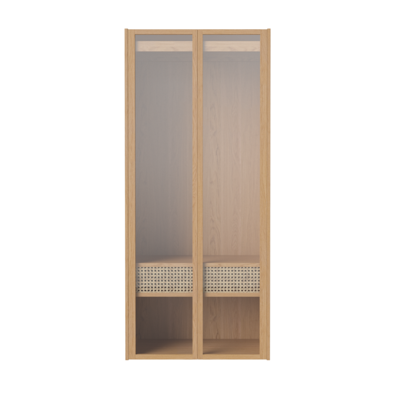 Wall wardrobe cana oak wood