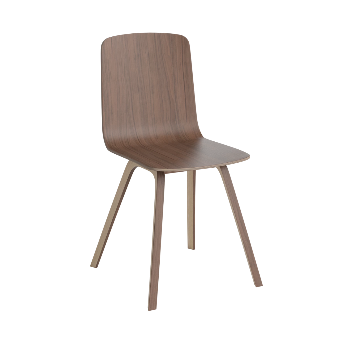 Palm chair Oiled nut veneer