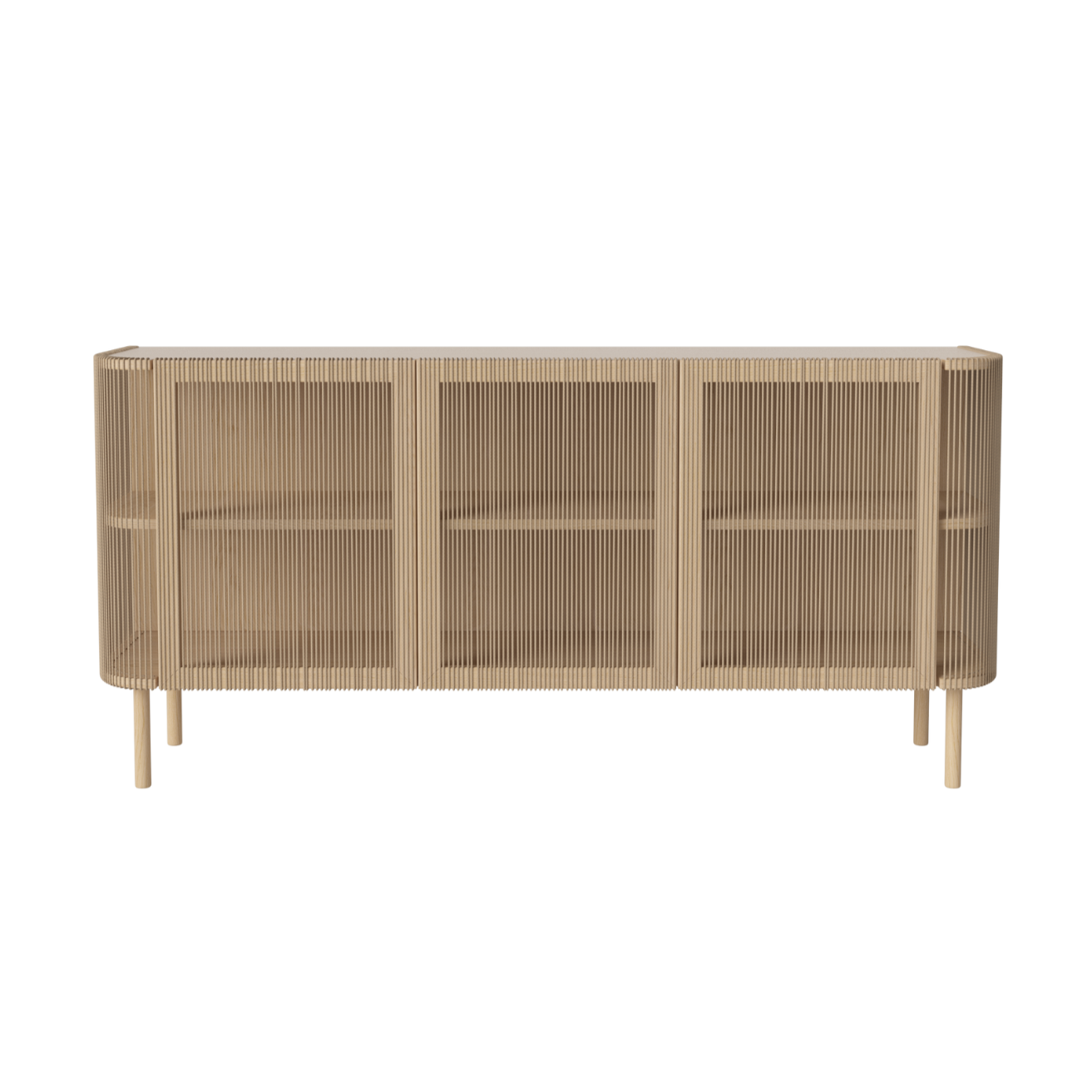 Cord sideboard bleached oak wood