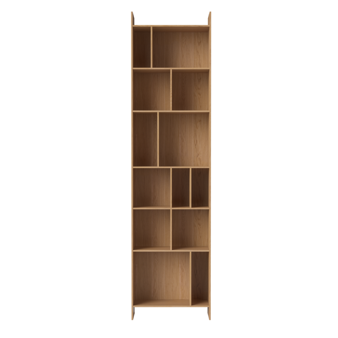 House bookcase oak veneer