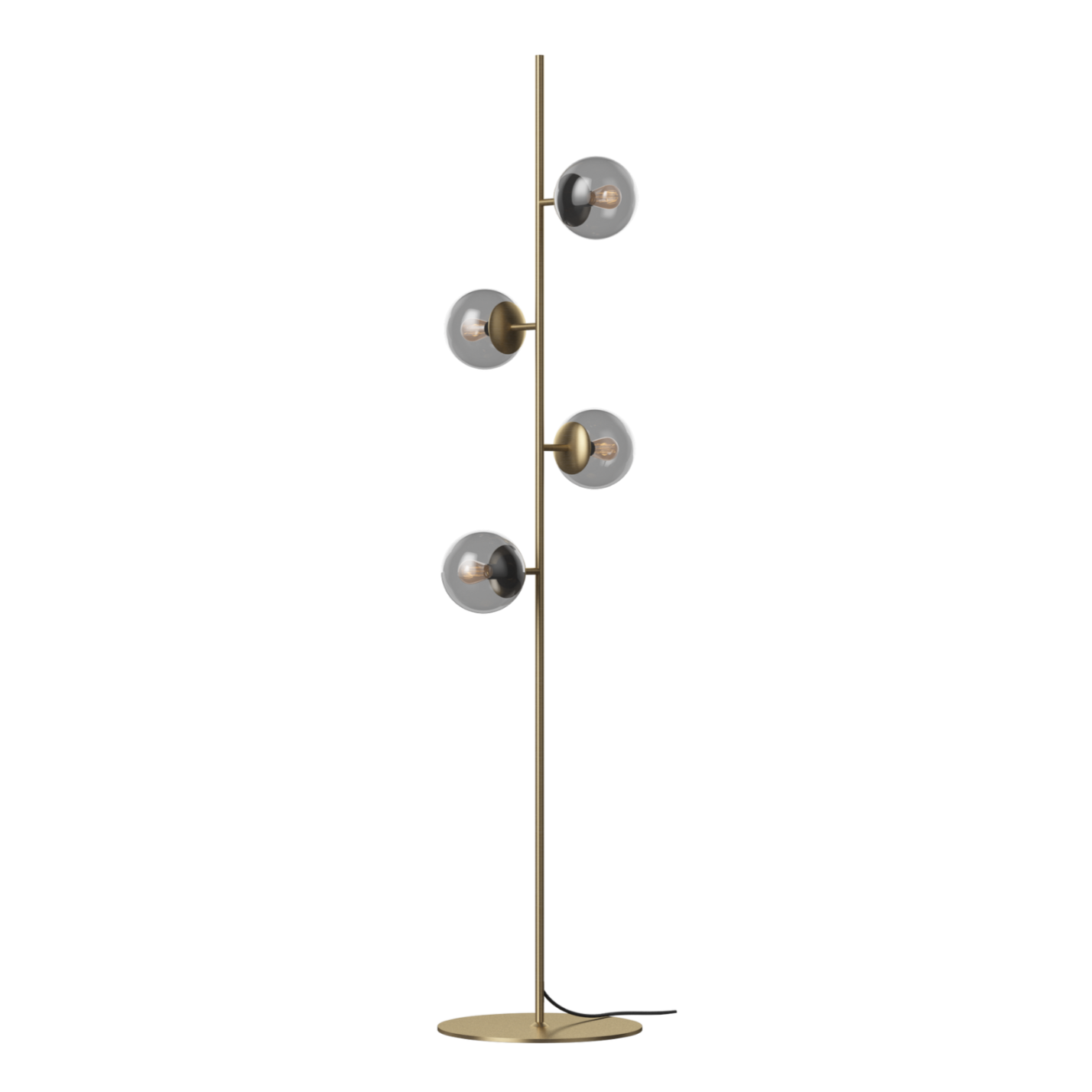 ORB floor lamp ancient brass