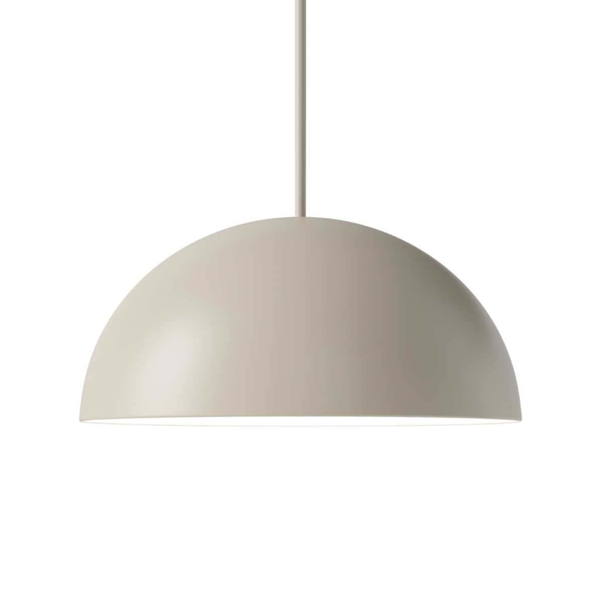 Aluna cream hanging lamp