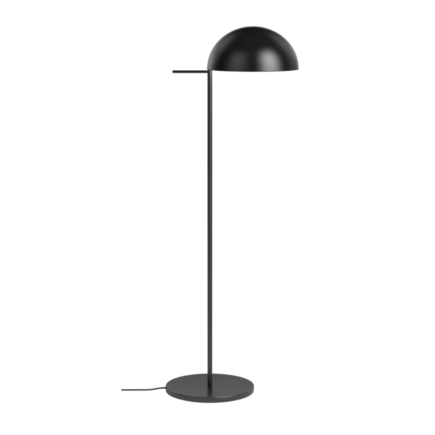 Aluna black floor lamp