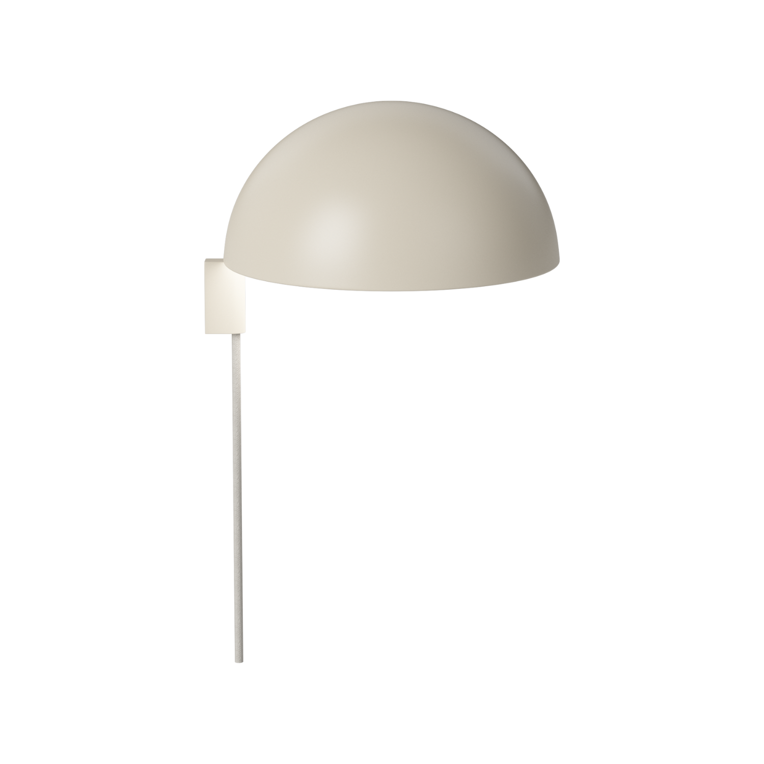 Creme Wandlampe