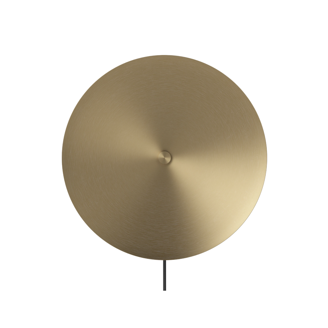 Brass reflection wall lamp