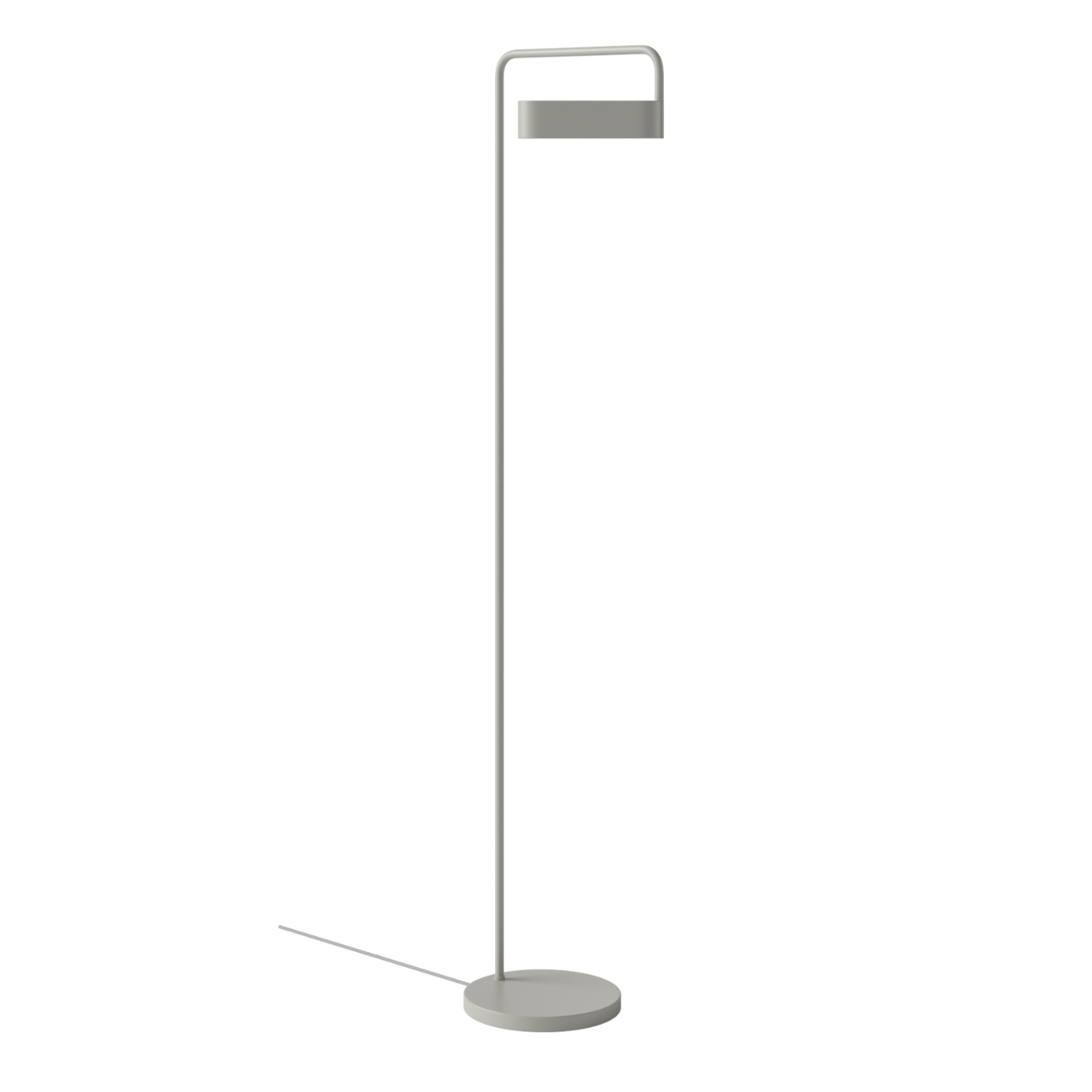 Scribe floor lamp gray