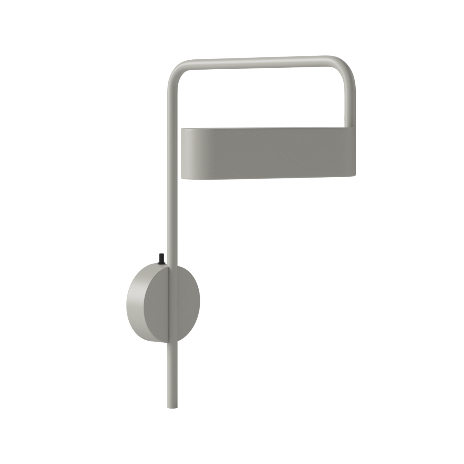 Scribe sconce gray