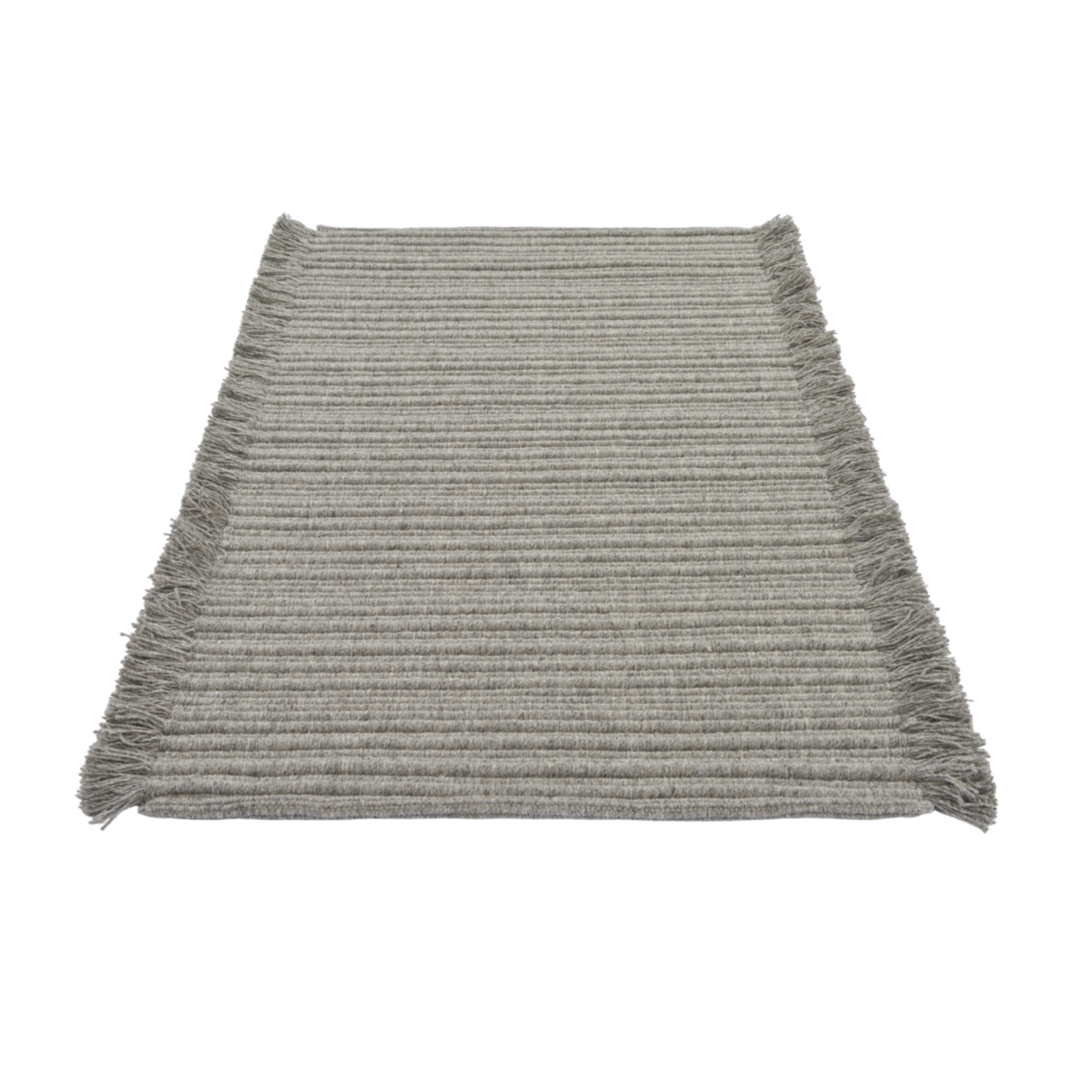 CLOO -Light gray kelo rug