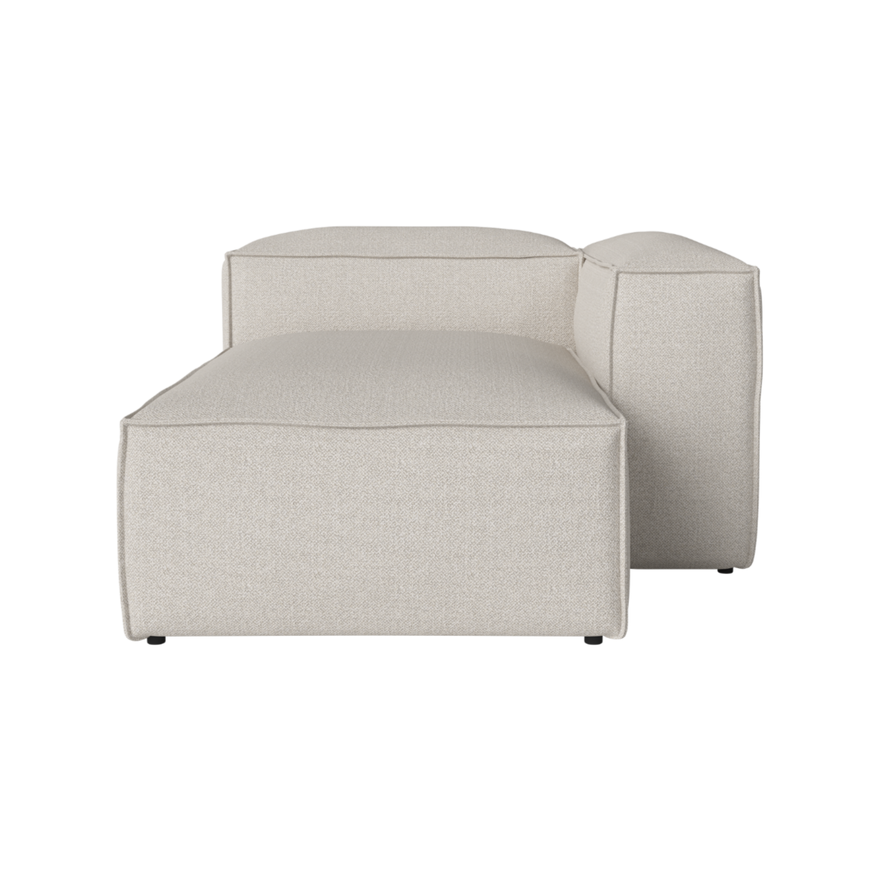 Modular sofa Cosima - Right -handed upholstered chaiselong