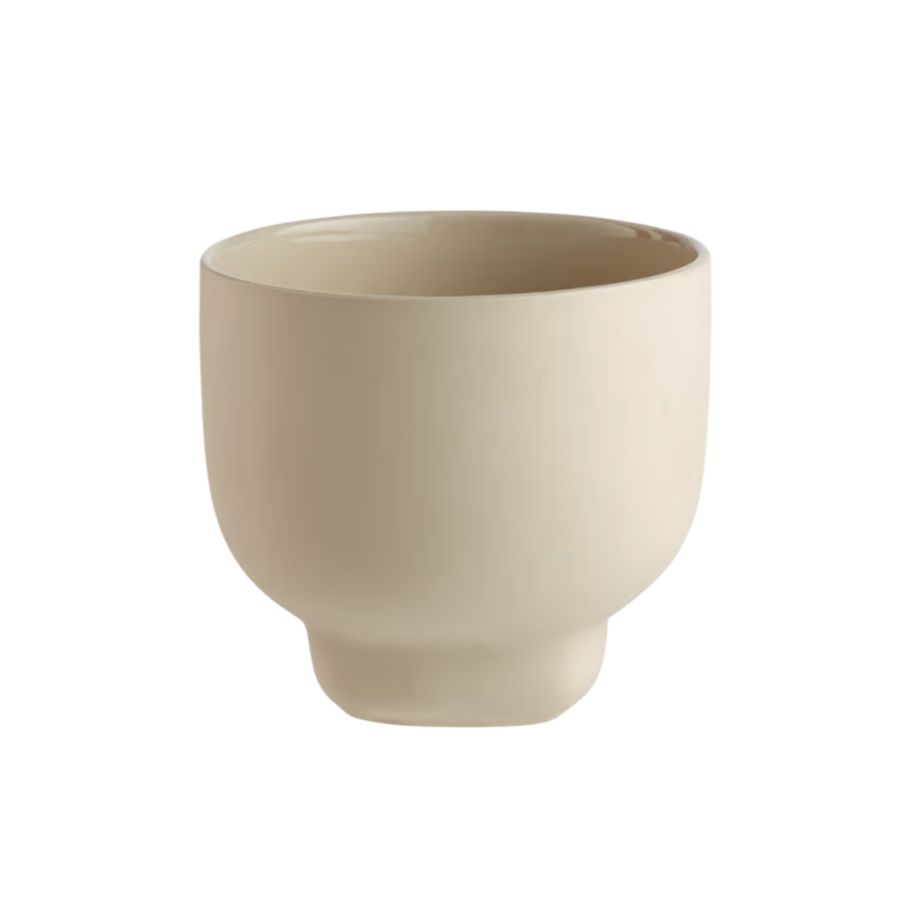 Creme Form Pot