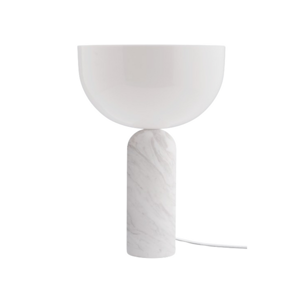 Kizu White Marmor Tischlampe