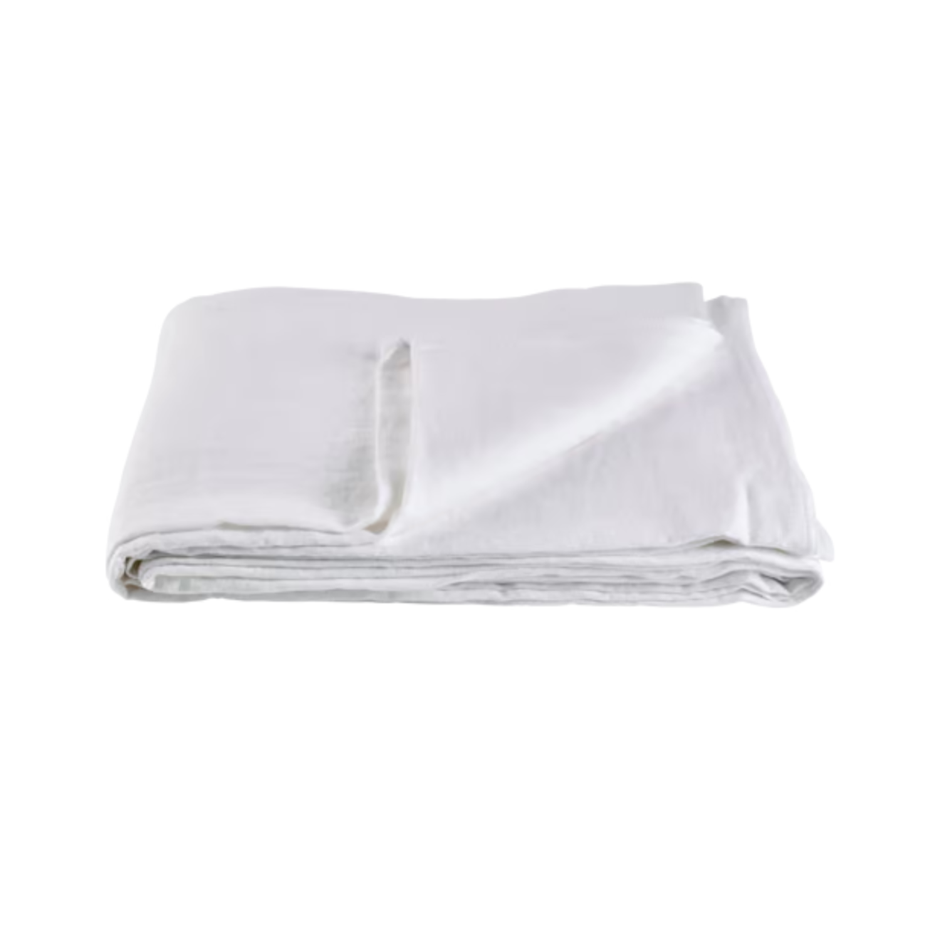 White soft tablecloth