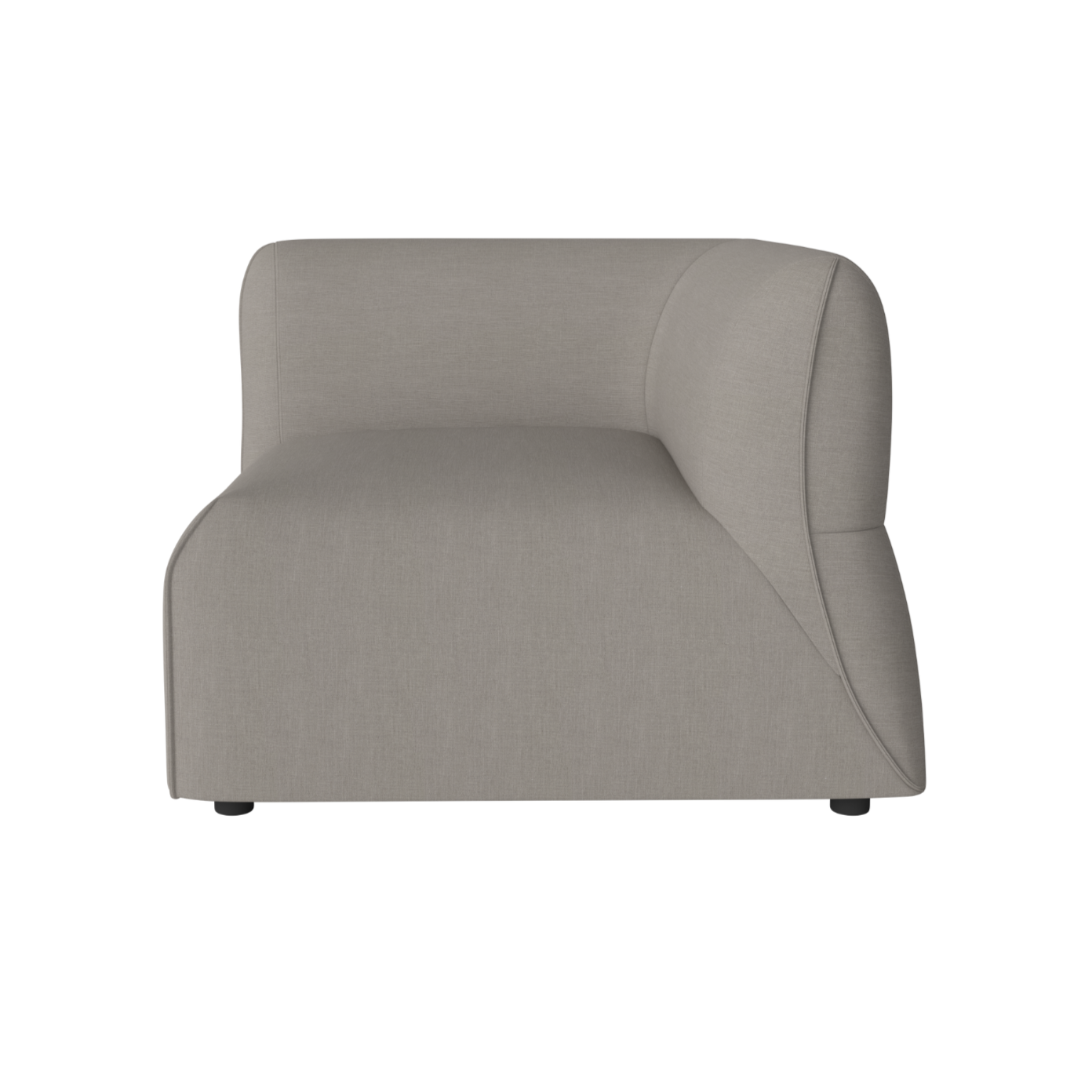 Modular Sofa ARKE - right -handed upholstered module