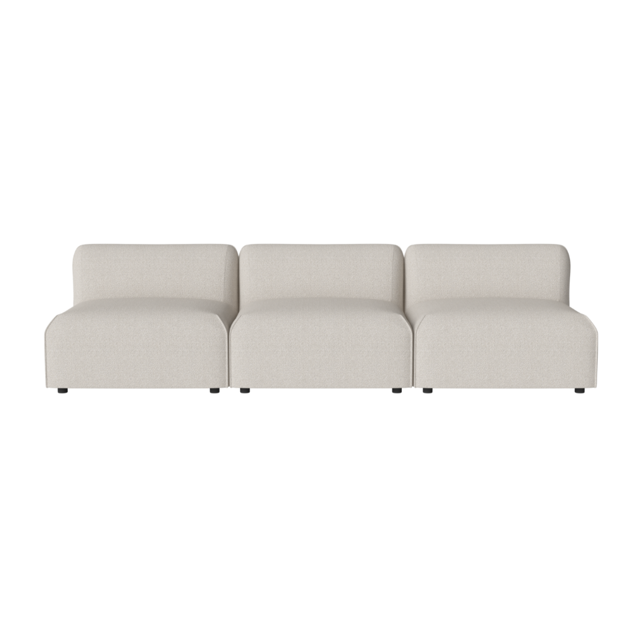 3-module sofa upholstered arke