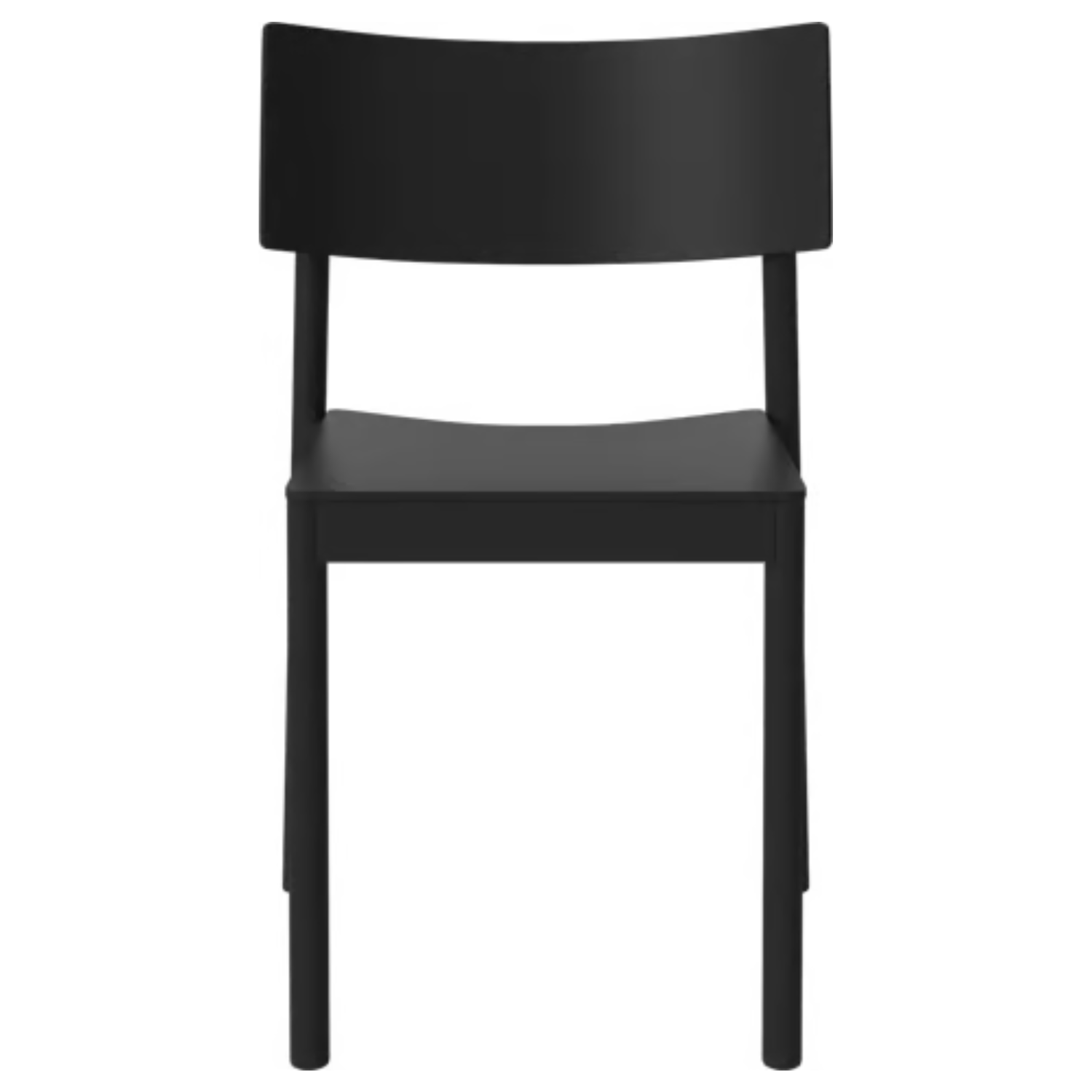 Tune chair black oak veneer