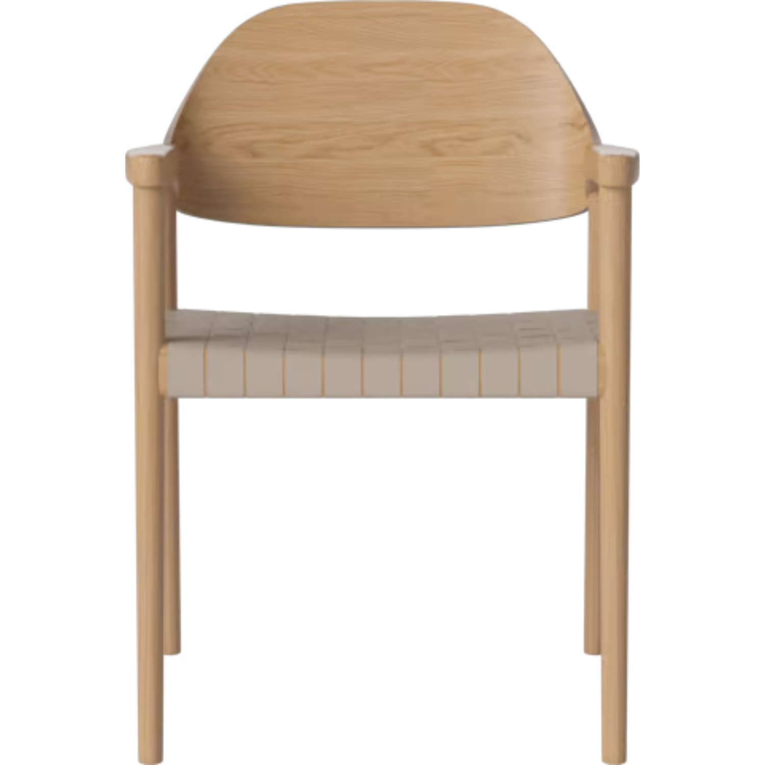 A chair of furniture oak wood